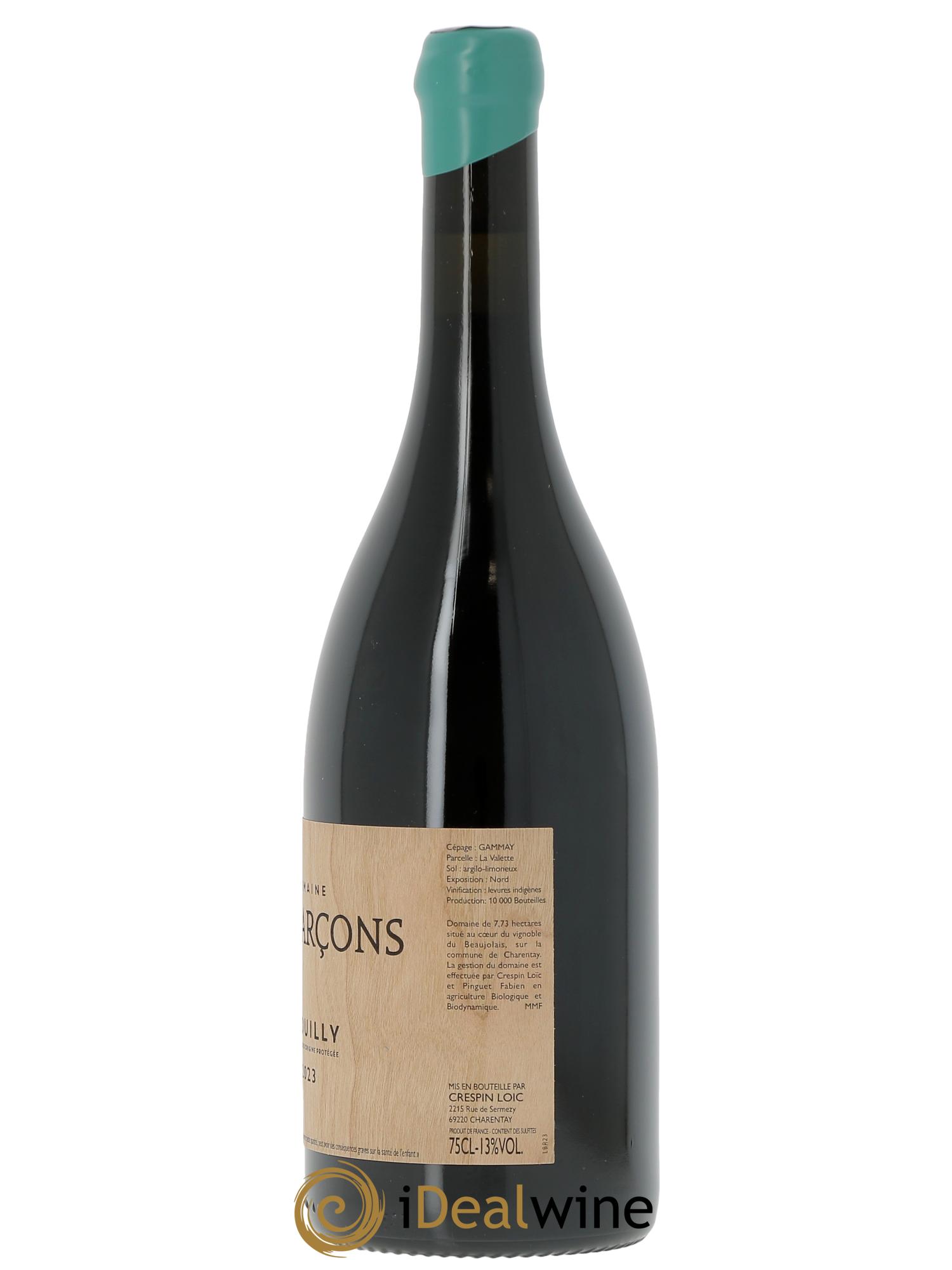 Brouilly Domaine Les Garçons  2023 - Lot de 1 bouteille - 1