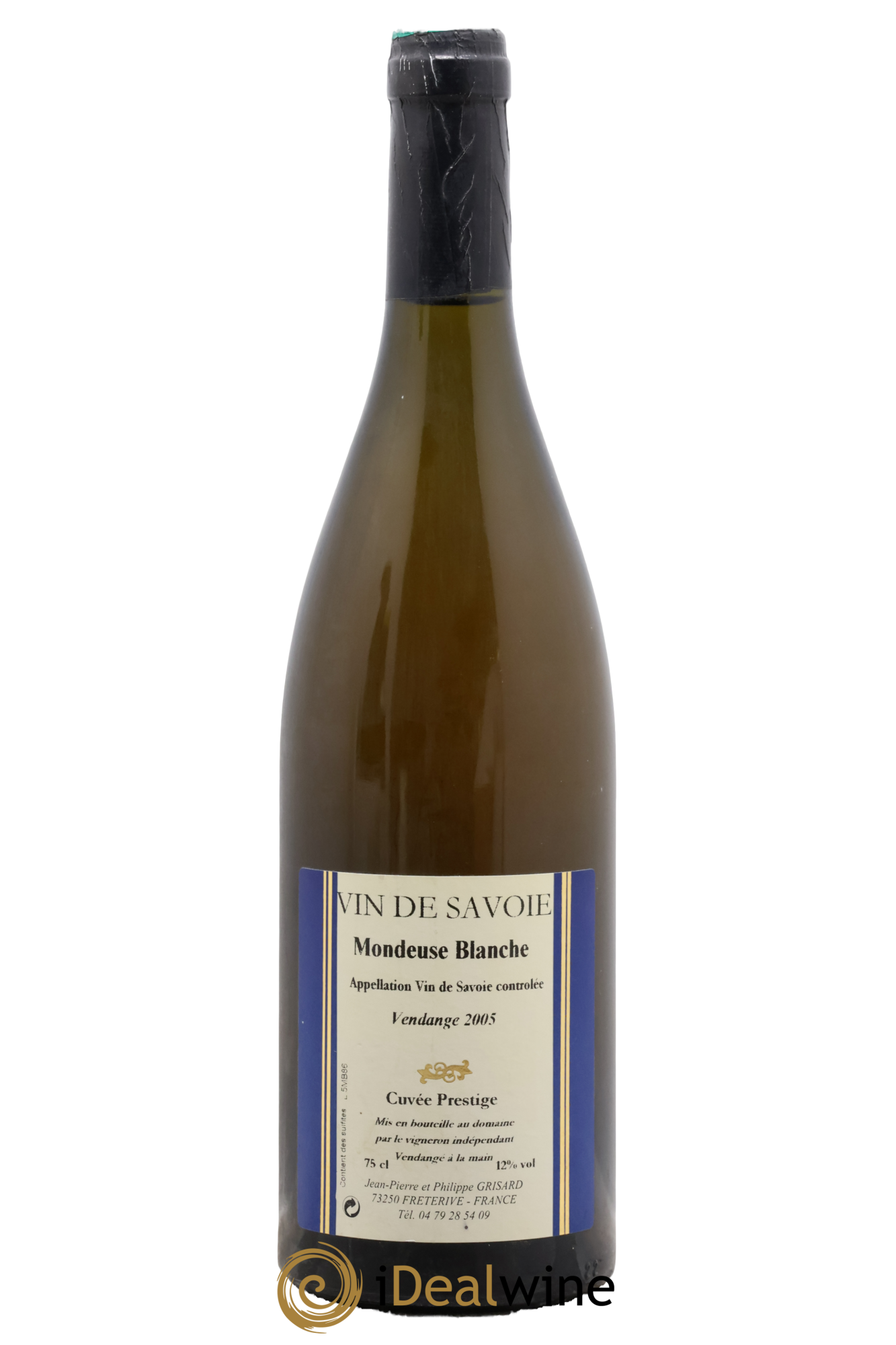 Vin de Savoie Mondeuse Blanche Philippe Grisard Cuvée Prestige 2005 - Lot of 1 bottle - 0