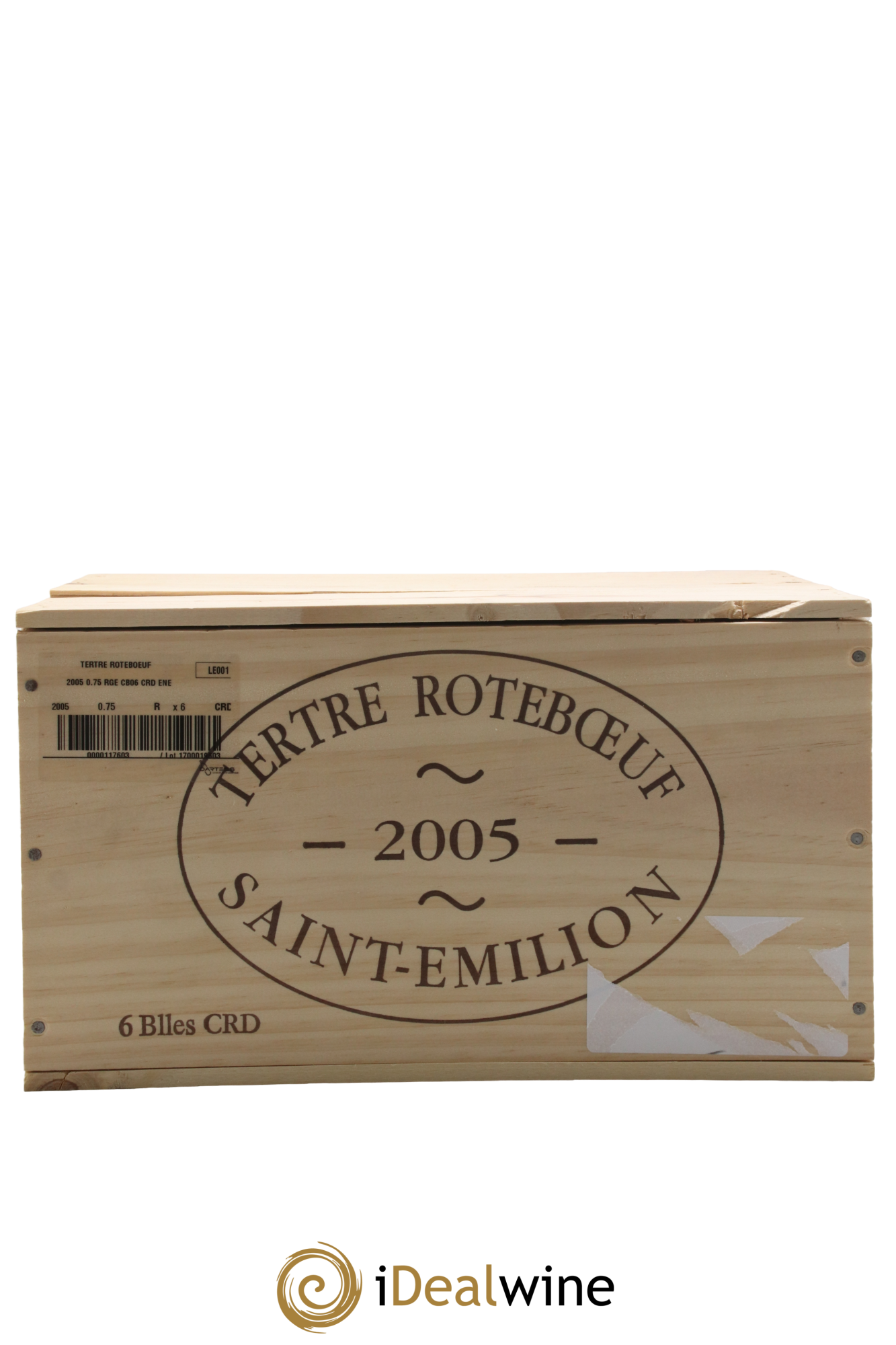 Château Tertre Roteboeuf 2005 - Lot de 6 bouteilles - 5