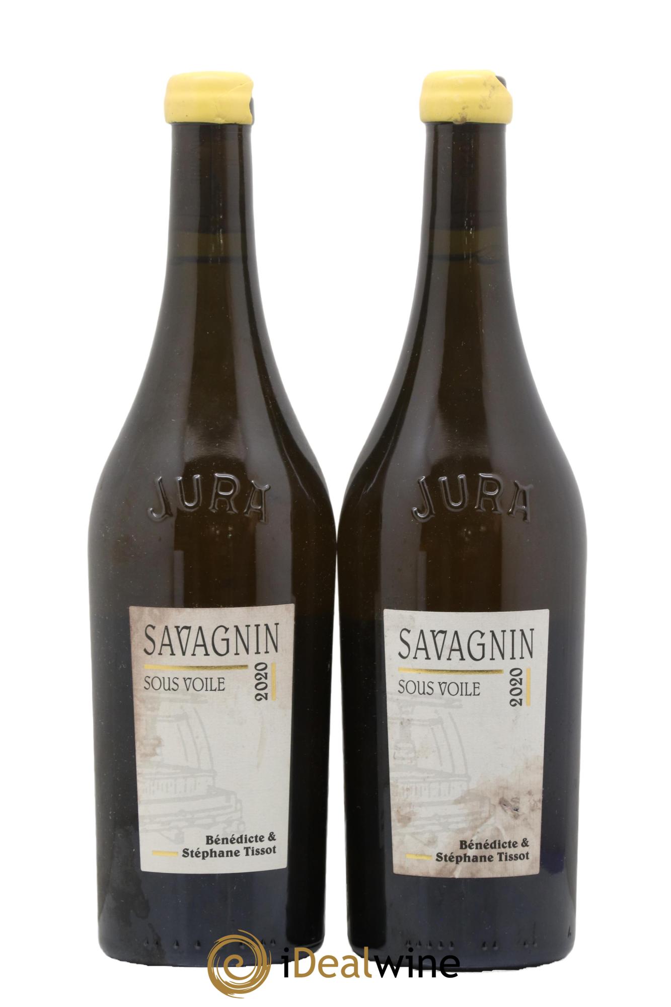 Arbois Savagnin Sous Voile Bénédicte et Stéphane Tissot 2020 - Lotto di 2 bottiglie - 0
