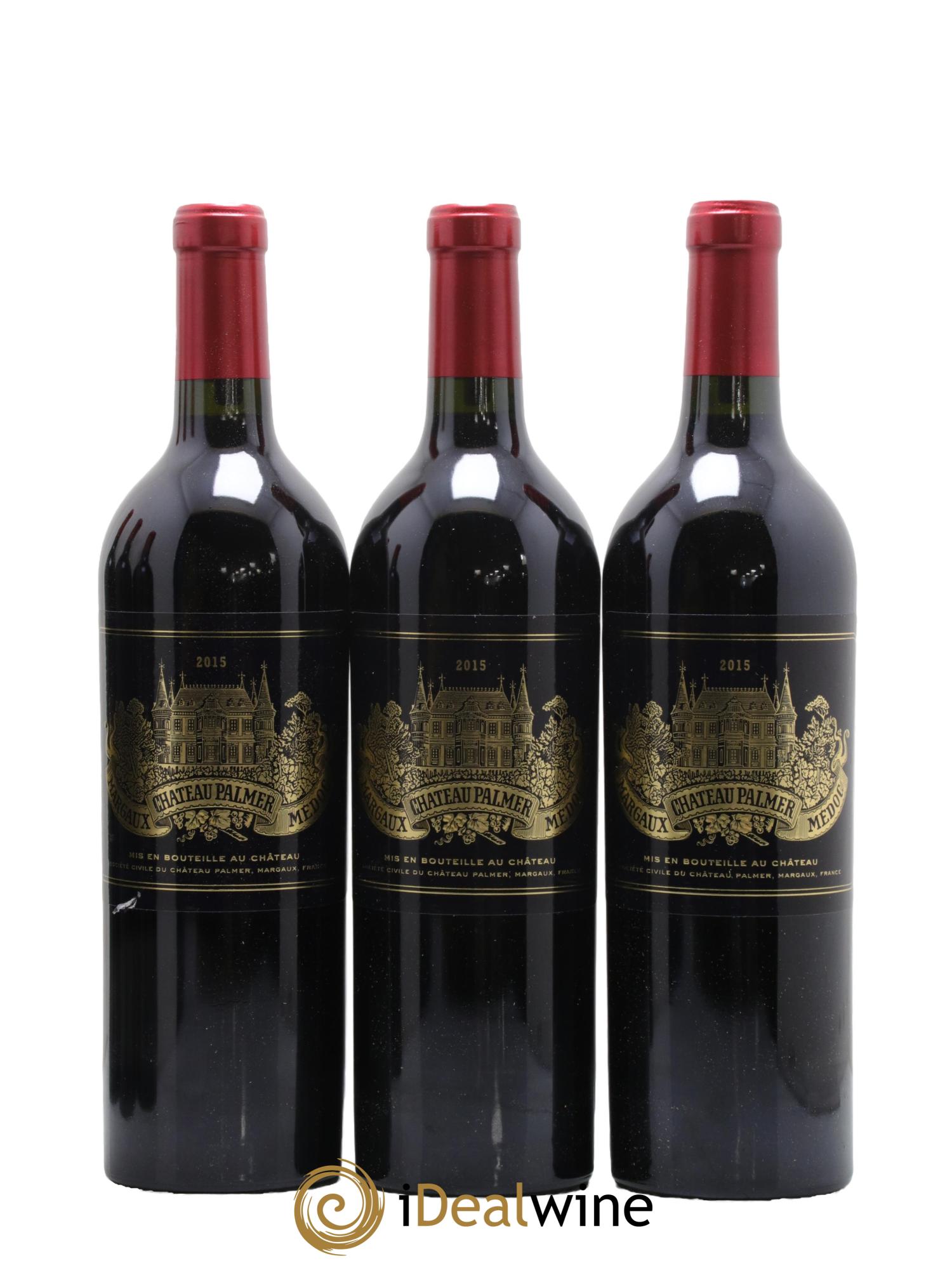 Château Palmer 3ème Grand Cru Classé 2015 - Lot de 6 bouteilles - 1