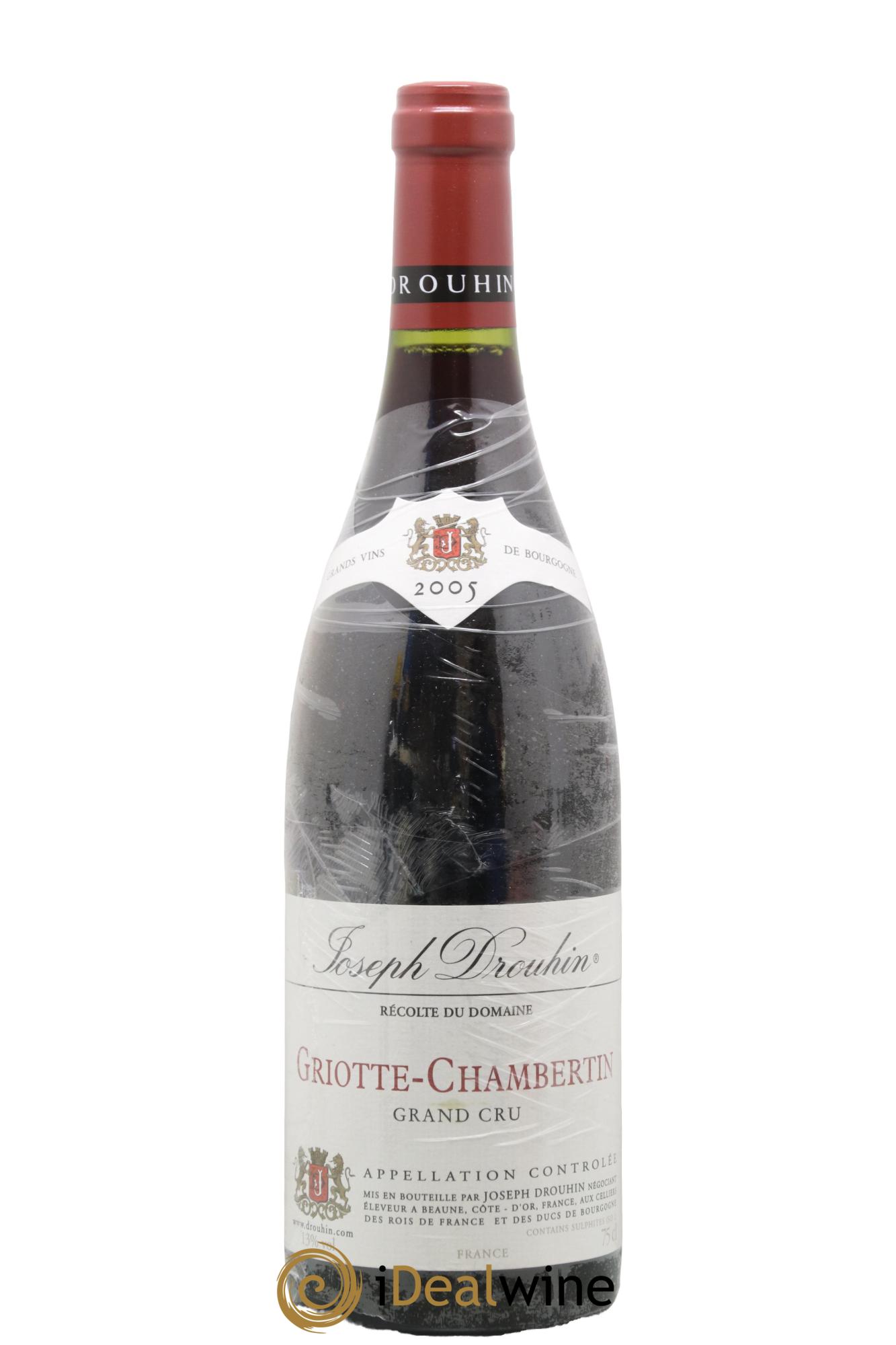 Griotte-Chambertin Grand Cru Joseph Drouhin 2005 - Lotto di 1 bottiglia - 0