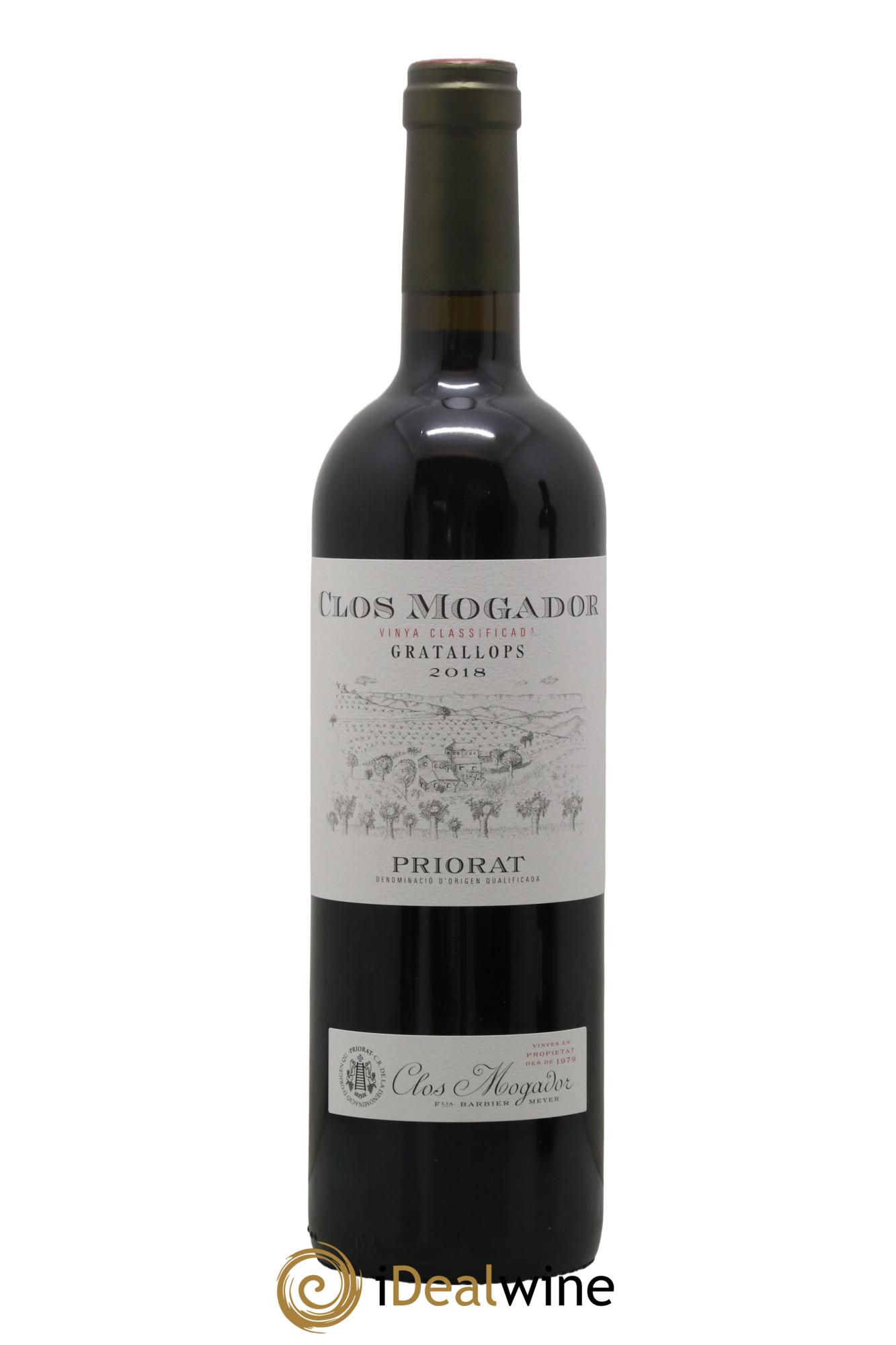 Priorat DOCA Gratallops Clos Mogador 2018 - Lotto di 1 bottiglia - 0