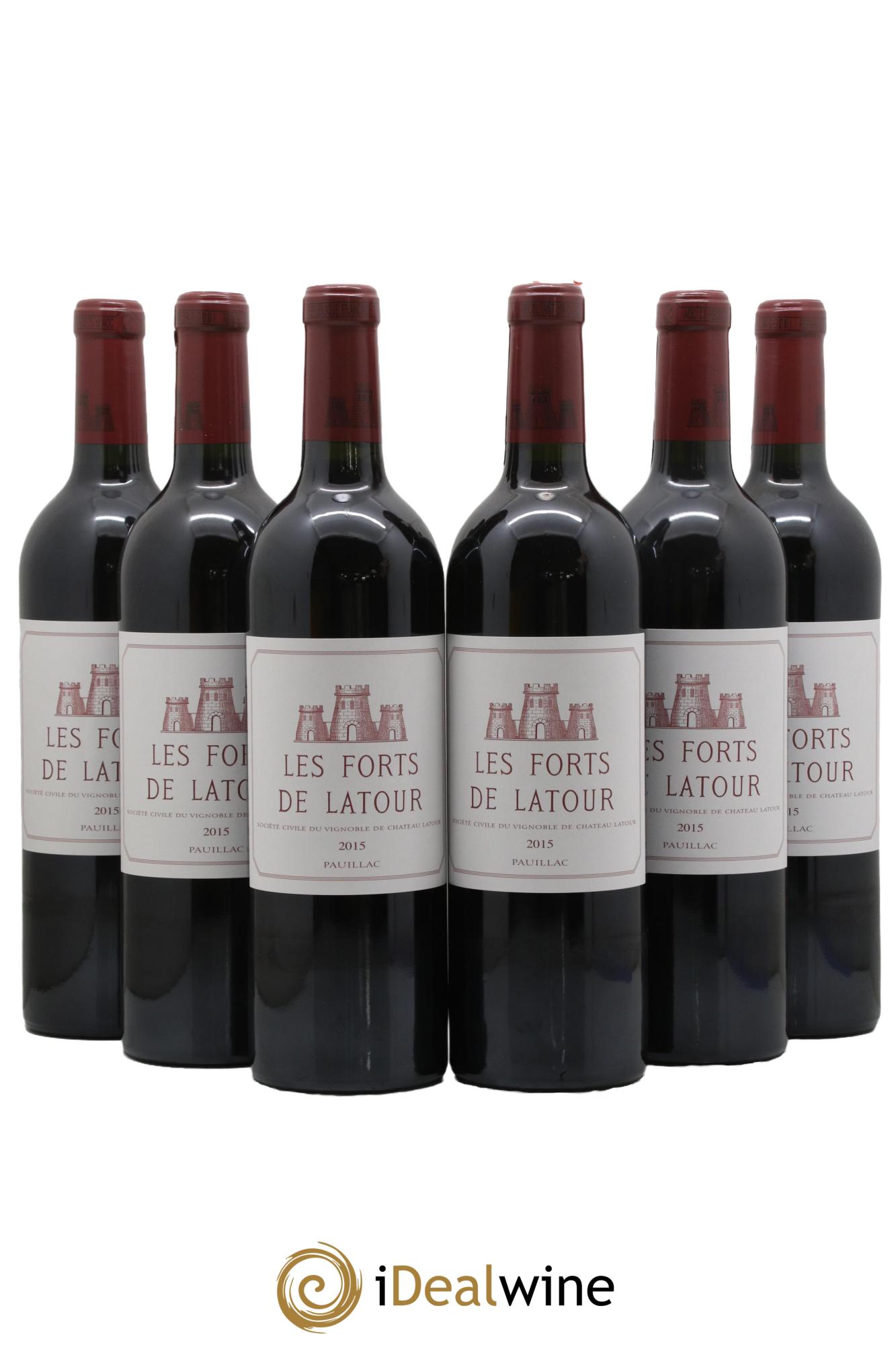 Les Forts de Latour Second Vin 2015 - Posten von 6 Flaschen - 0