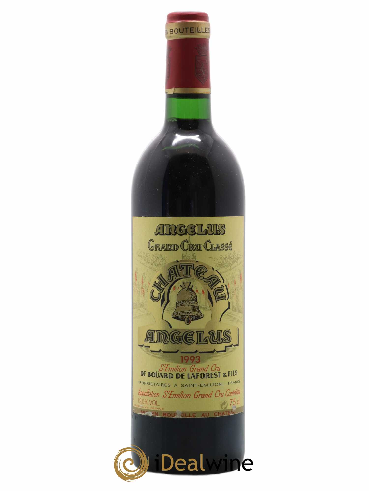 Château Angélus 1er Grand Cru Classé A 1993 - Lot de 1 bouteille - 0