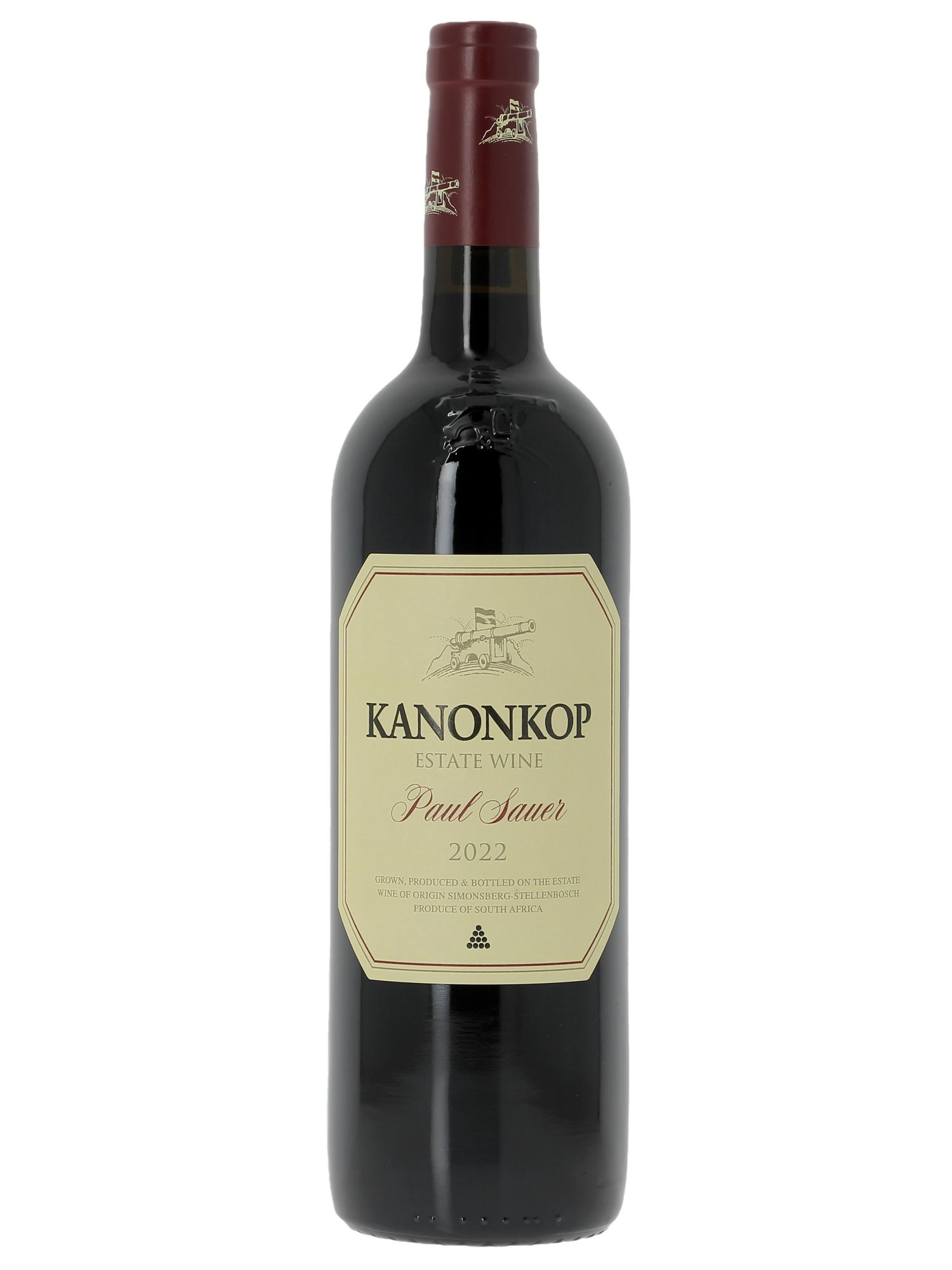 Stellenbosch Kanonkop Paul Sauer 2022 - Posten von 1 Flasche - 0