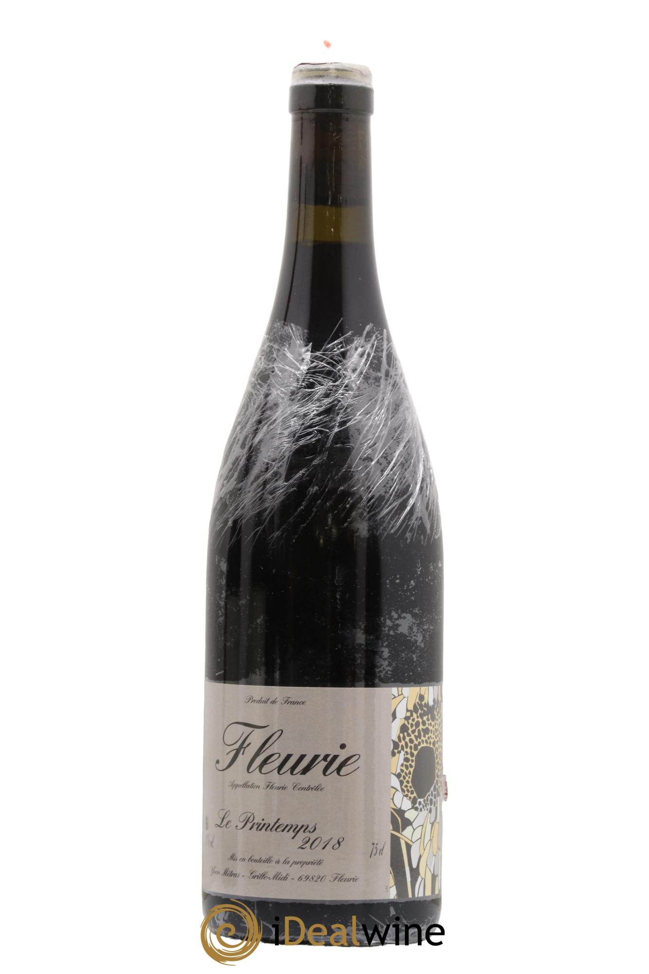 Fleurie Le Printemps Yvon Métras 2018 - Lot de 1 bouteille - 0