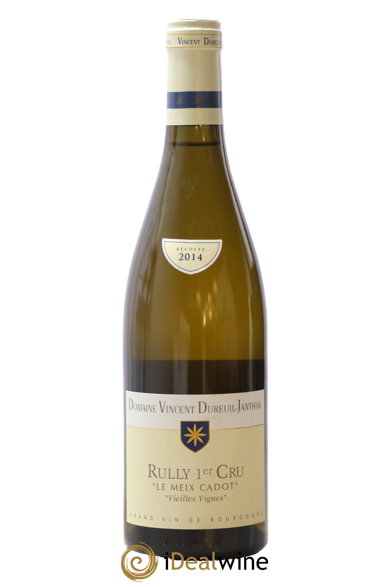 Rully 1er Cru Le Meix Cadot Vieilles Vignes Vincent Dureuil-Janthial 2014 - Lot of 1 bottle - 0