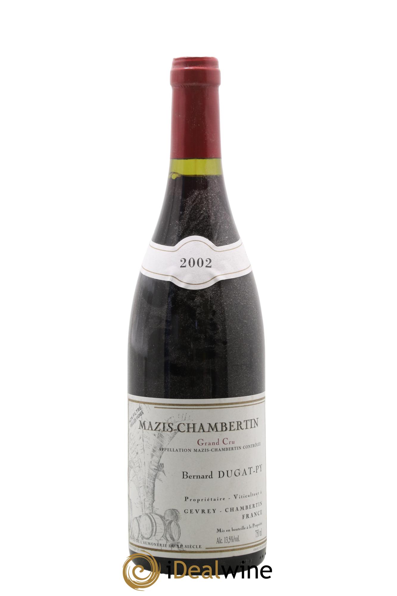 Mazis-Chambertin Grand Cru Vieilles Vignes Dugat-Py 2002 - Lotto di 1 bottiglia - 0