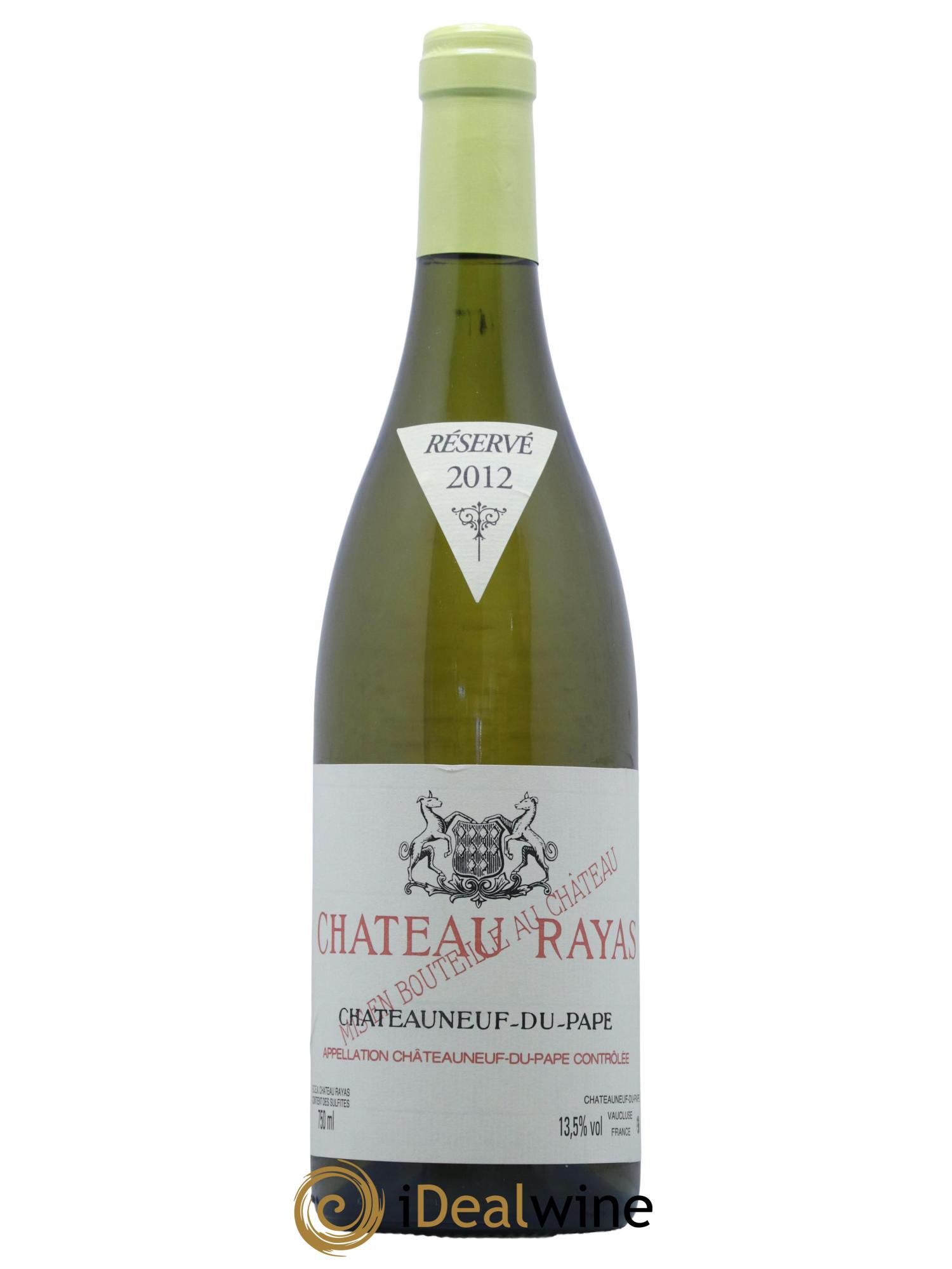 Châteauneuf-du-Pape Château Rayas Emmanuel Reynaud 2012 - Posten von 1 Flasche - 0