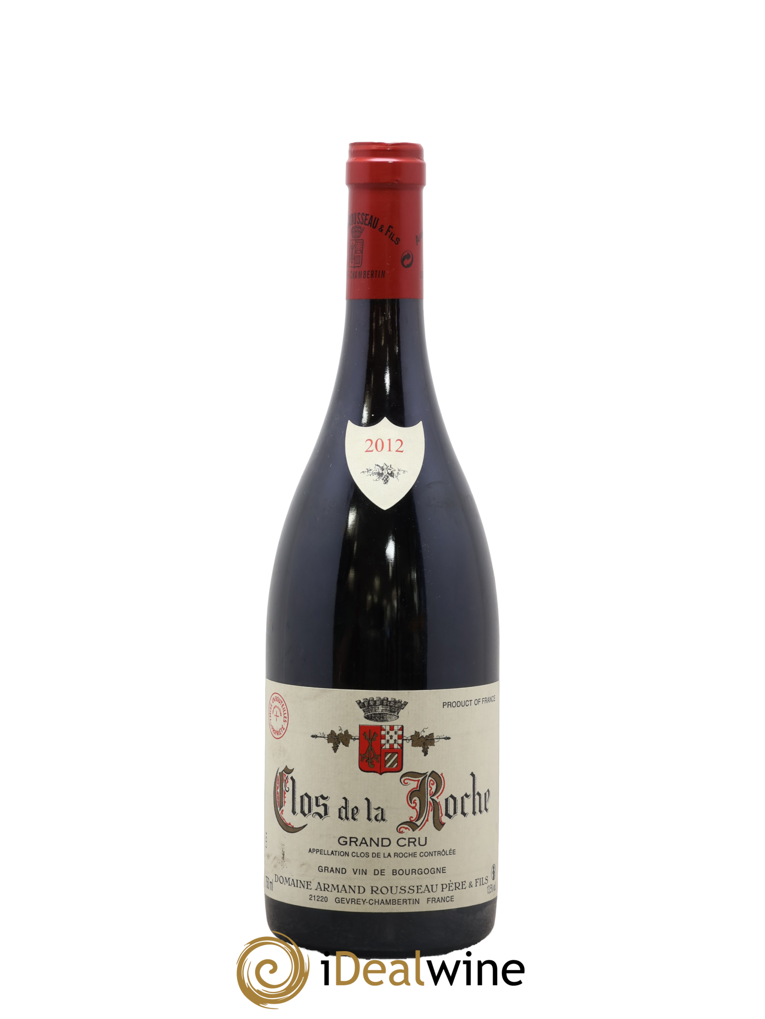 Clos de la Roche Grand Cru Armand Rousseau (Domaine) 2012 - Lot de 1 bouteille - 0