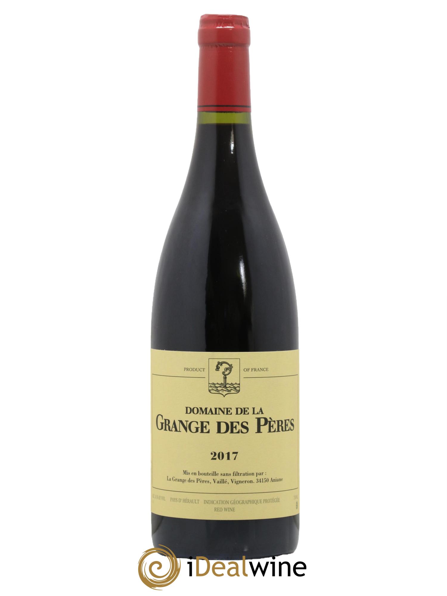 Pays d'Hérault Grange des Pères Laurent Vaillé 2017 - Lot de 1 bouteille - 0