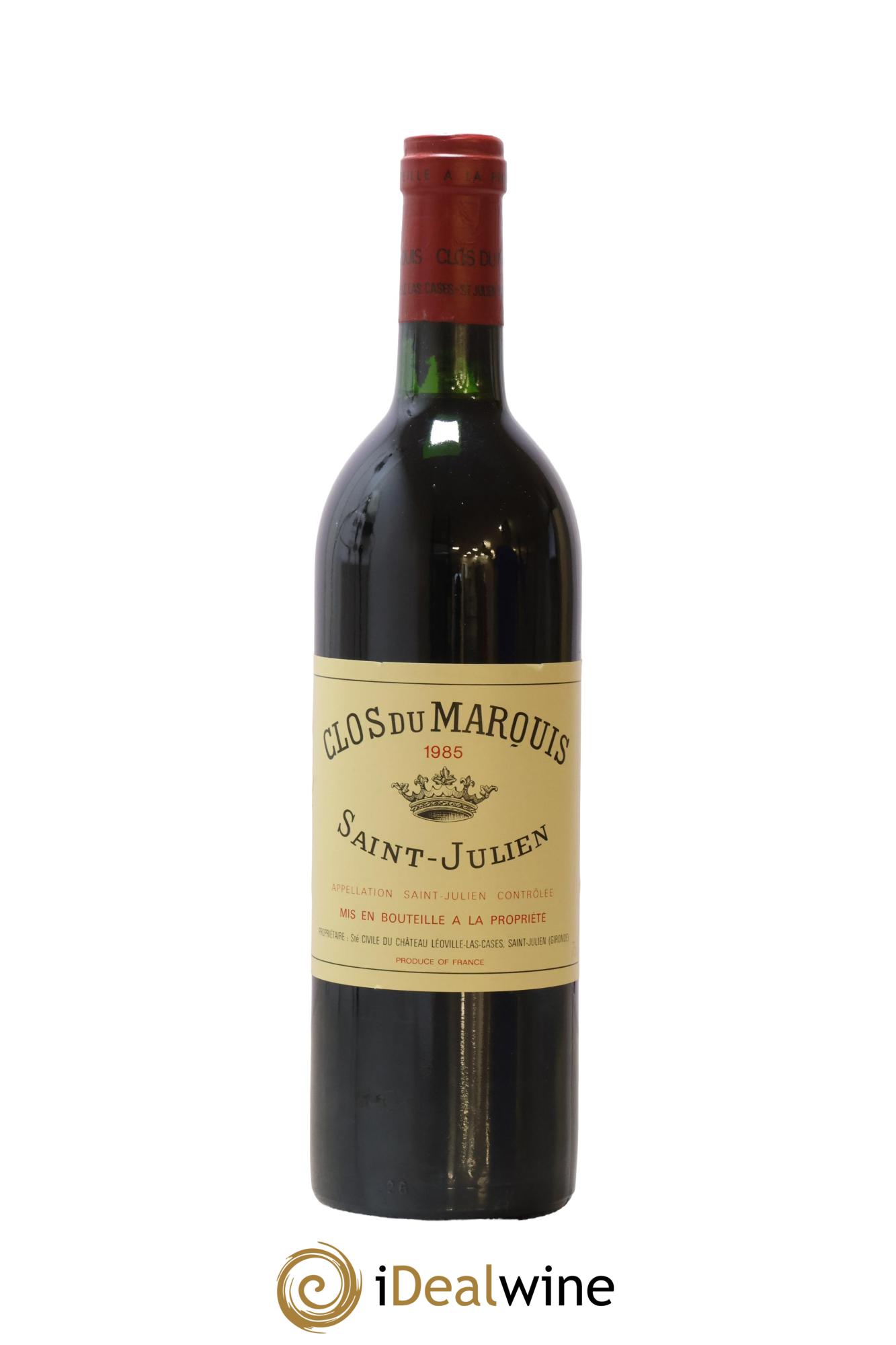 Clos du Marquis 1985 - Lot de 1 bouteille - 0