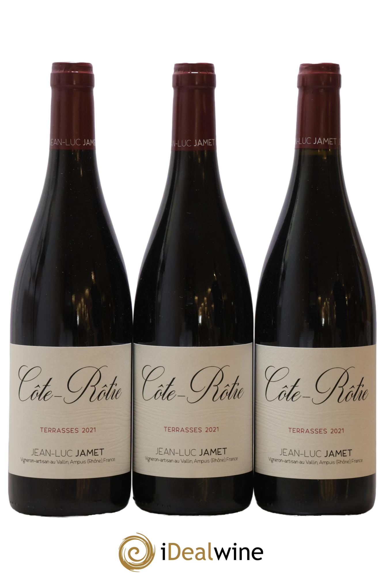 Côte-Rôtie Terrasses Jean-Luc Jamet (Domaine) 2021 - Lot of 3 bottles - 0
