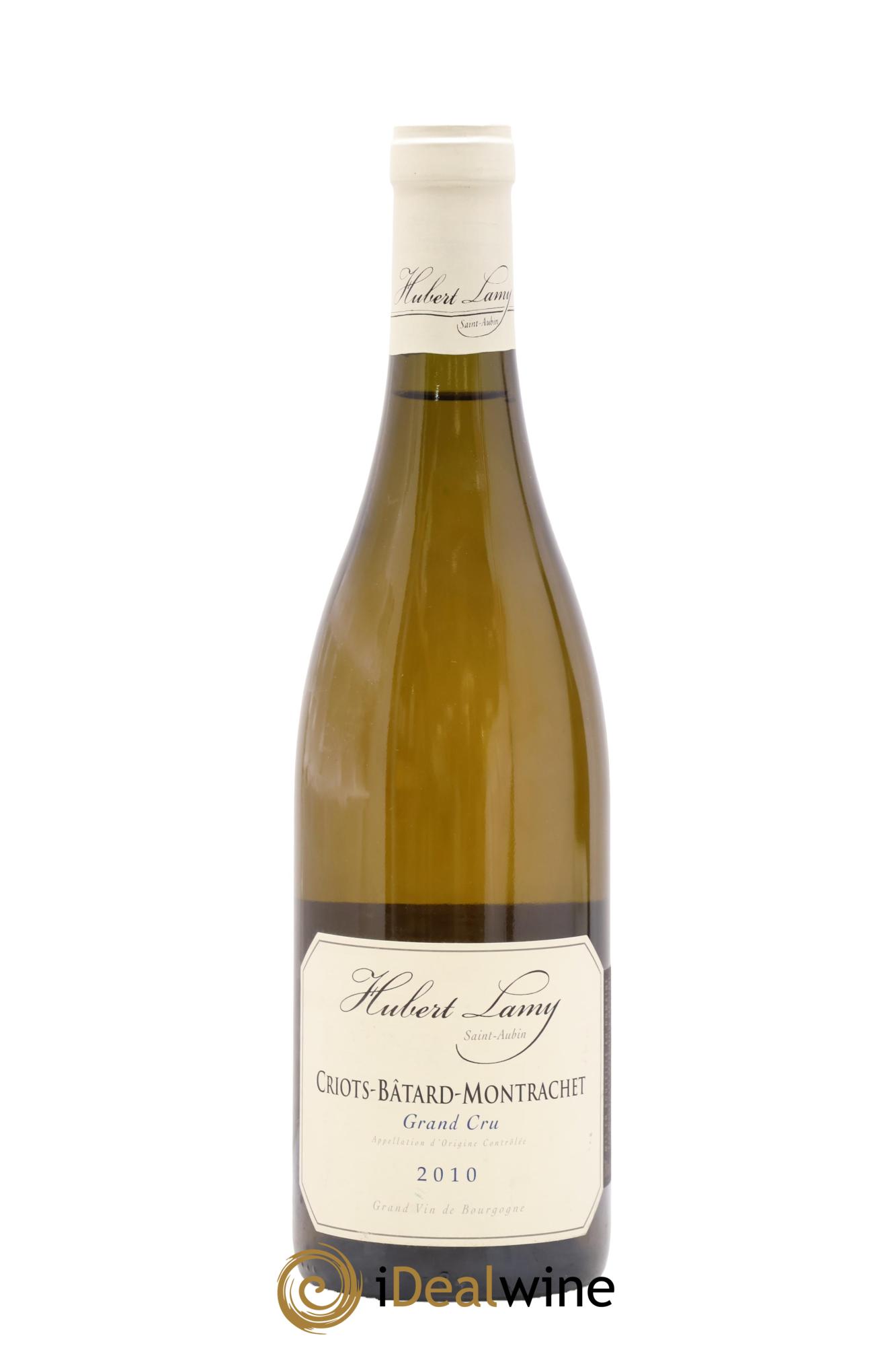 Criots-Bâtard-Montrachet Grand Cru Hubert Lamy 2010 - Lote de 1 botella - 0