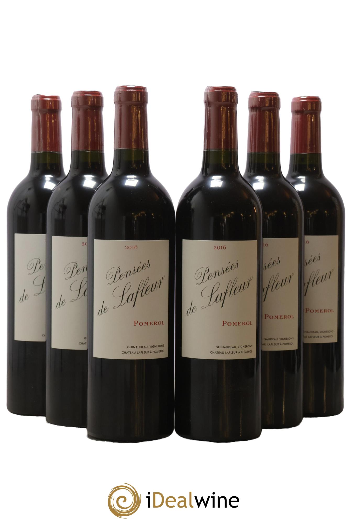 Pensées de Lafleur Second Vin 2016 - Lot of 6 bottles - 0