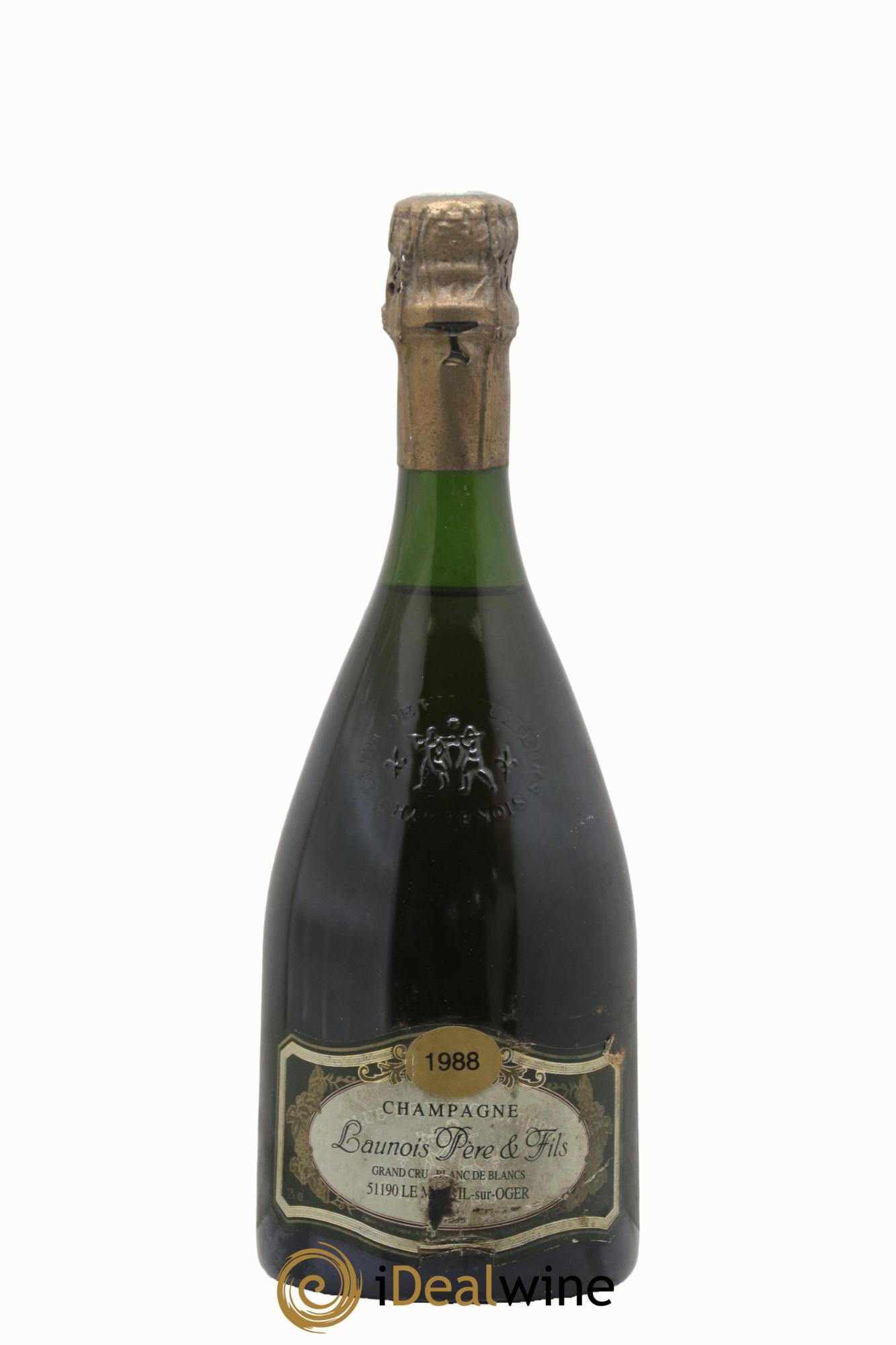Champagne Club de Viticulteurs Launois 1988 - Lot of 1 bottle - 0