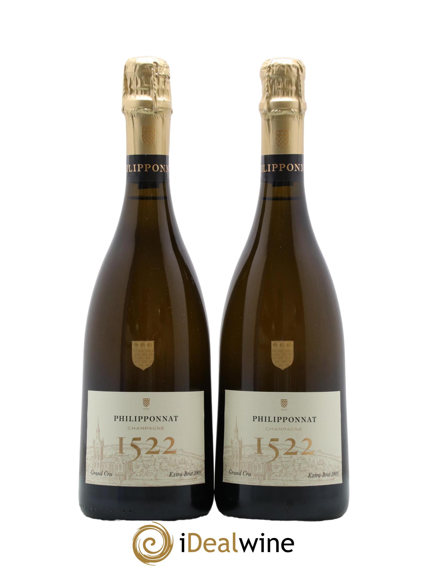 Cuvée 1522 Grand Cru Extra-Brut Philipponnat Cuvee 1522 Maison Philipponnat 2009 - Posten von 2 Flaschen - 0