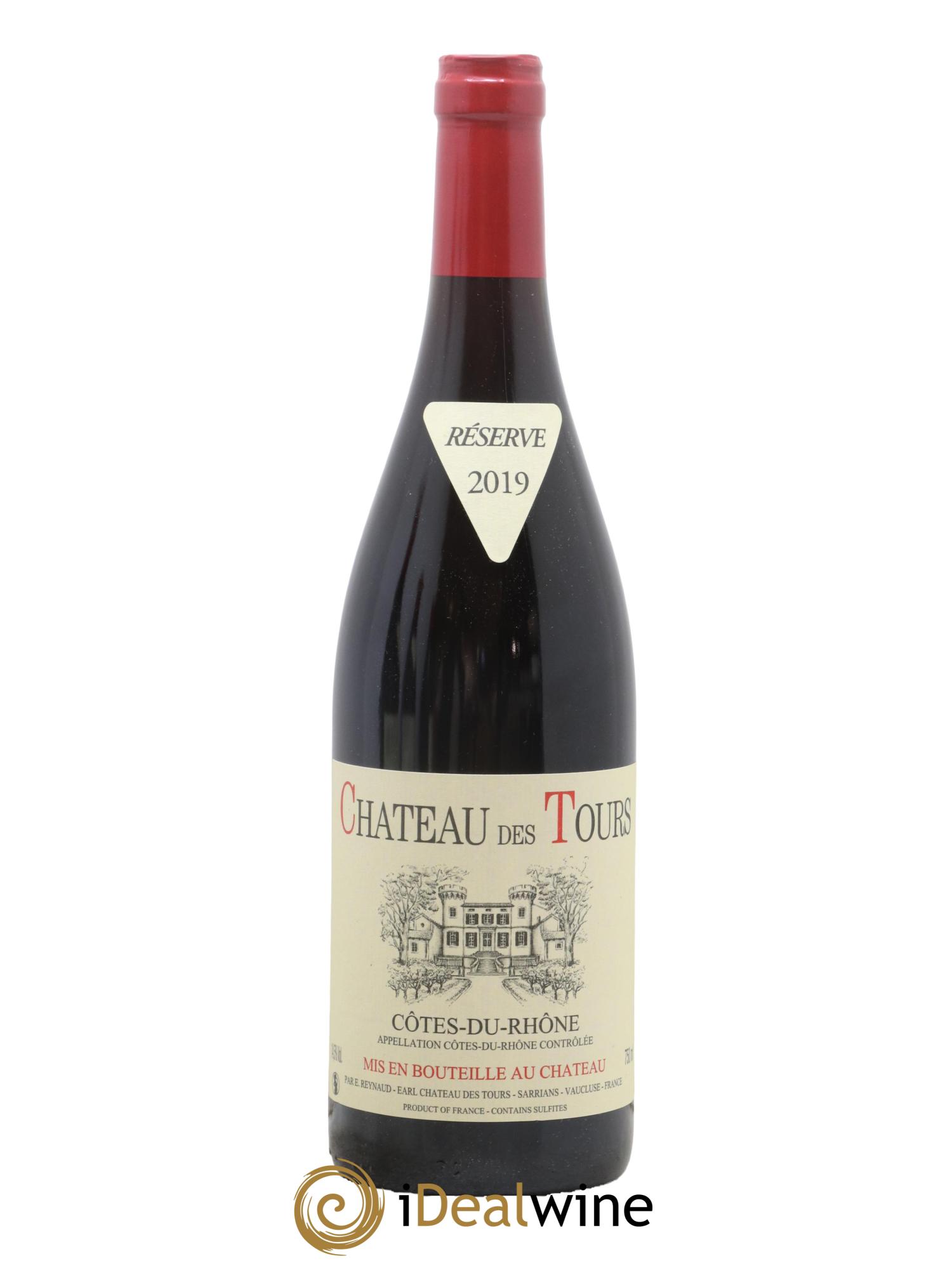 Côtes-du-Rhône Château des Tours Emmanuel Reynaud 2019 - Lot de 1 bouteille - 0