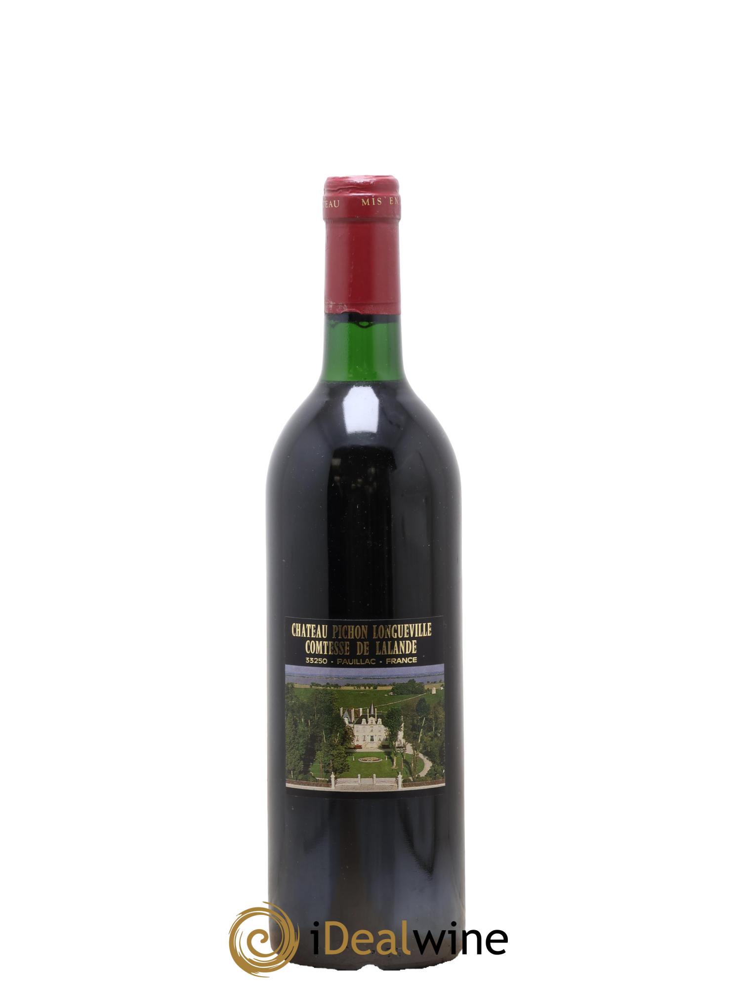 Château Pichon Longueville Comtesse de Lalande 2ème Grand Cru Classé 1988 - Lot de 1 bouteille - 1