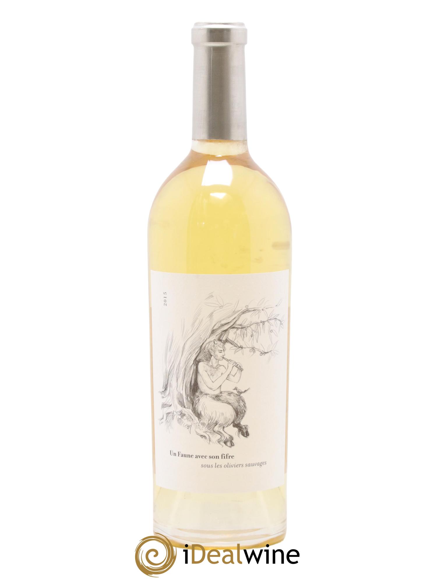 Côtes Catalanes (Anciennement IGP Pyrénées Orientales) Clos des fées Un faune avec son Fifre Hervé Bizeul 2015 - Lot de 1 bouteille - 1