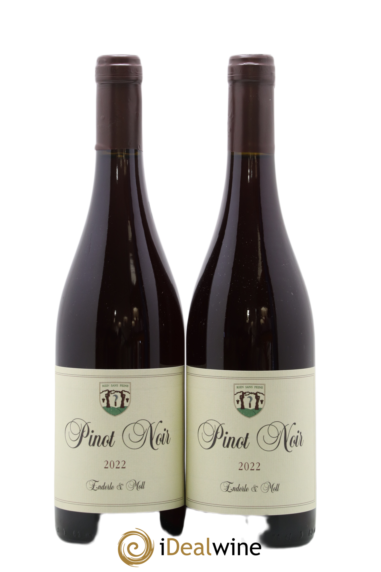 Allemagne Landwein Oberrhein pinot noir Enderle Und Moll 2022 - Lot of 2 bottles - 0