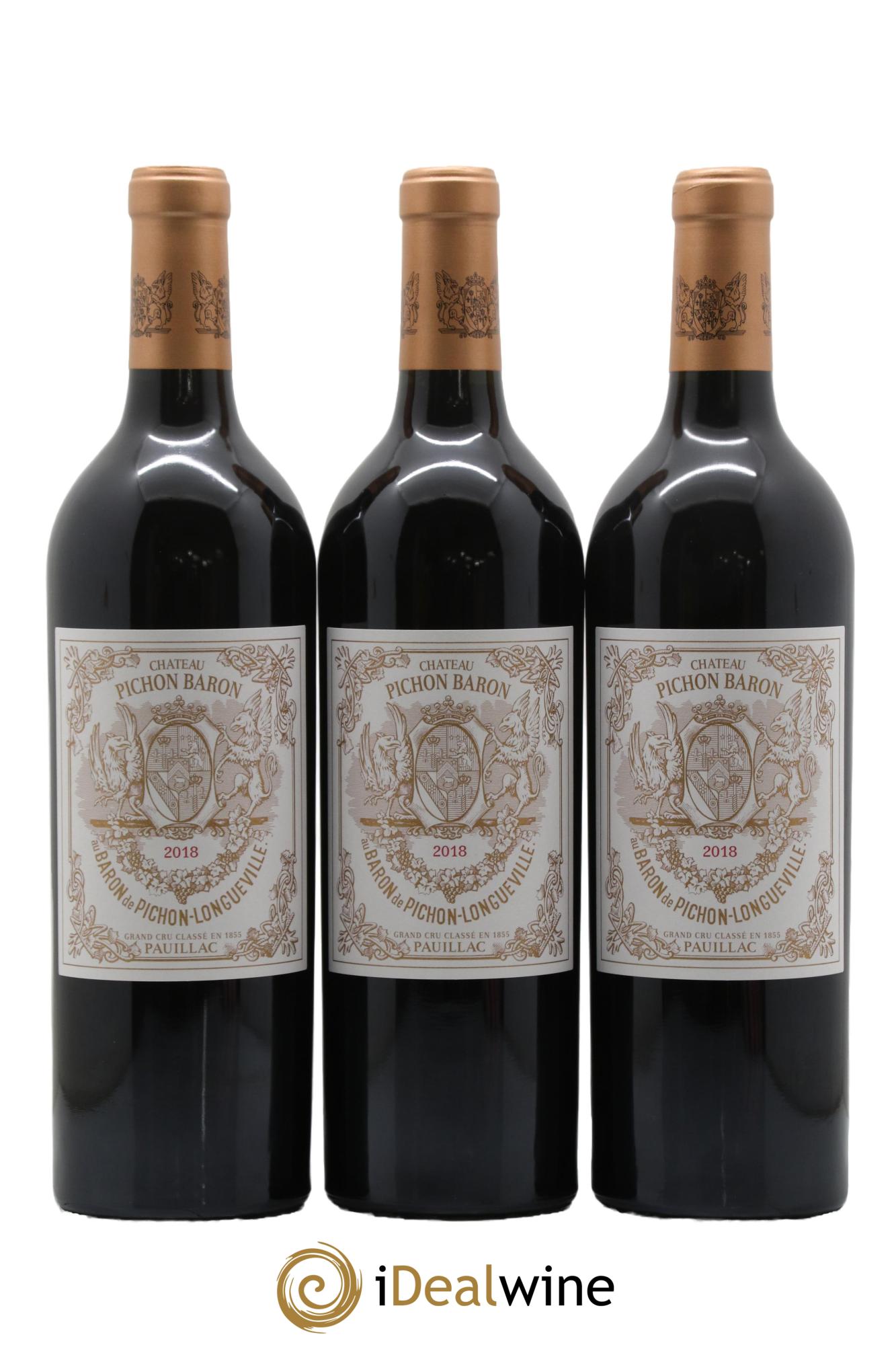 Pichon Longueville Baron 2ème Grand Cru Classé 2018 - Lot de 6 bouteilles - 2