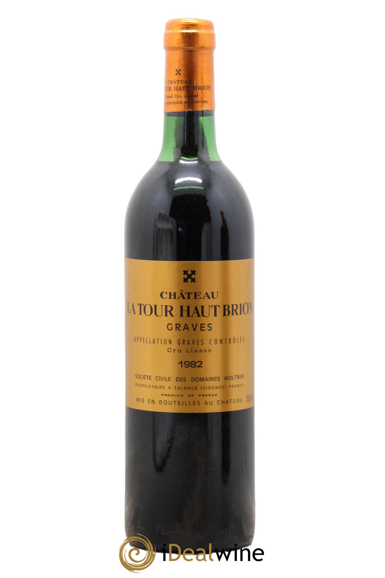 Château la Tour Haut-Brion Cru Classé de Graves 1982 - Lot of 1 bottle - 0