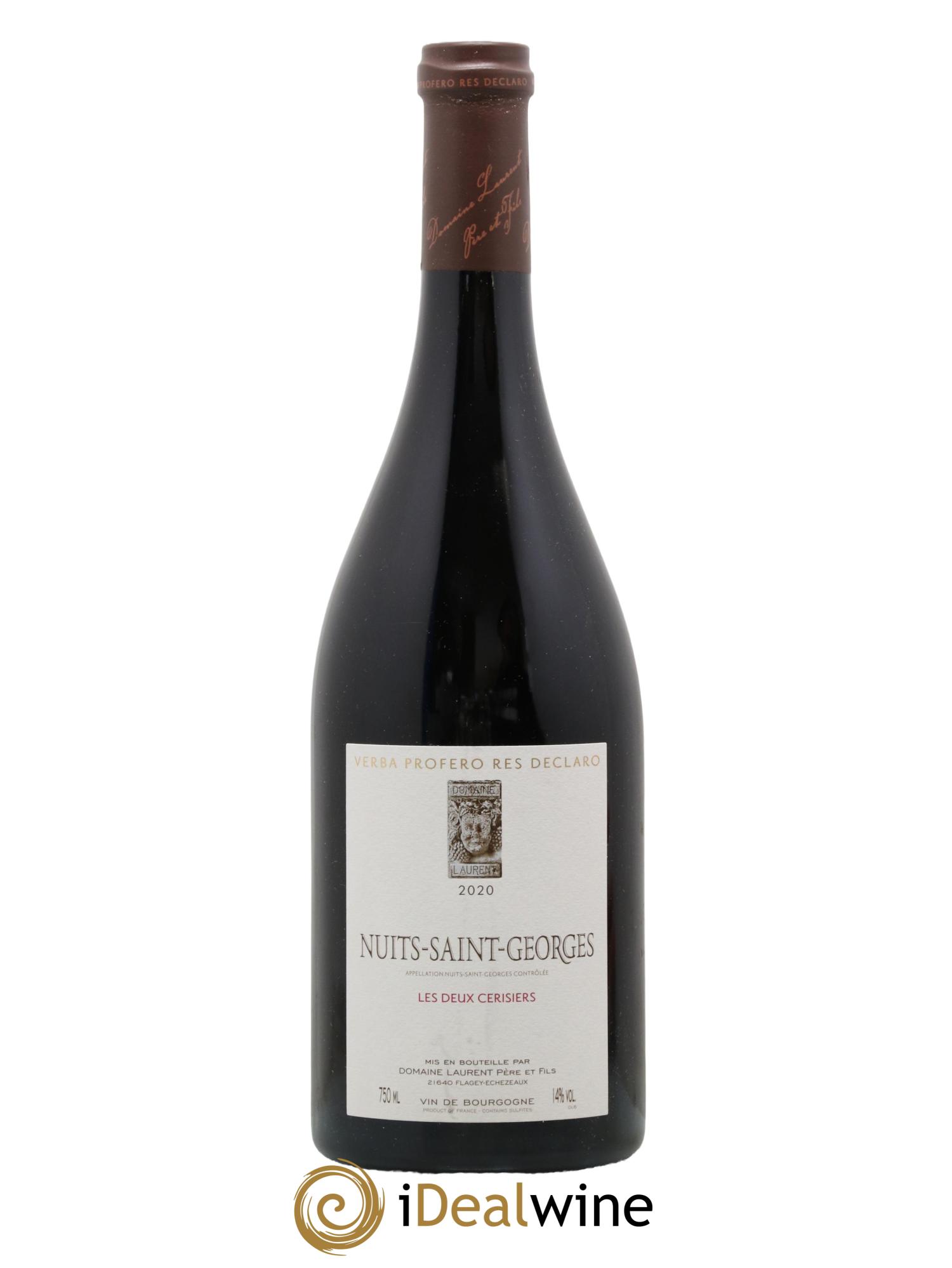 Nuits-Saint-Georges Les Deux Cerisiers Domaine Dominique Laurent 2020 - Lot de 1 bouteille - 0
