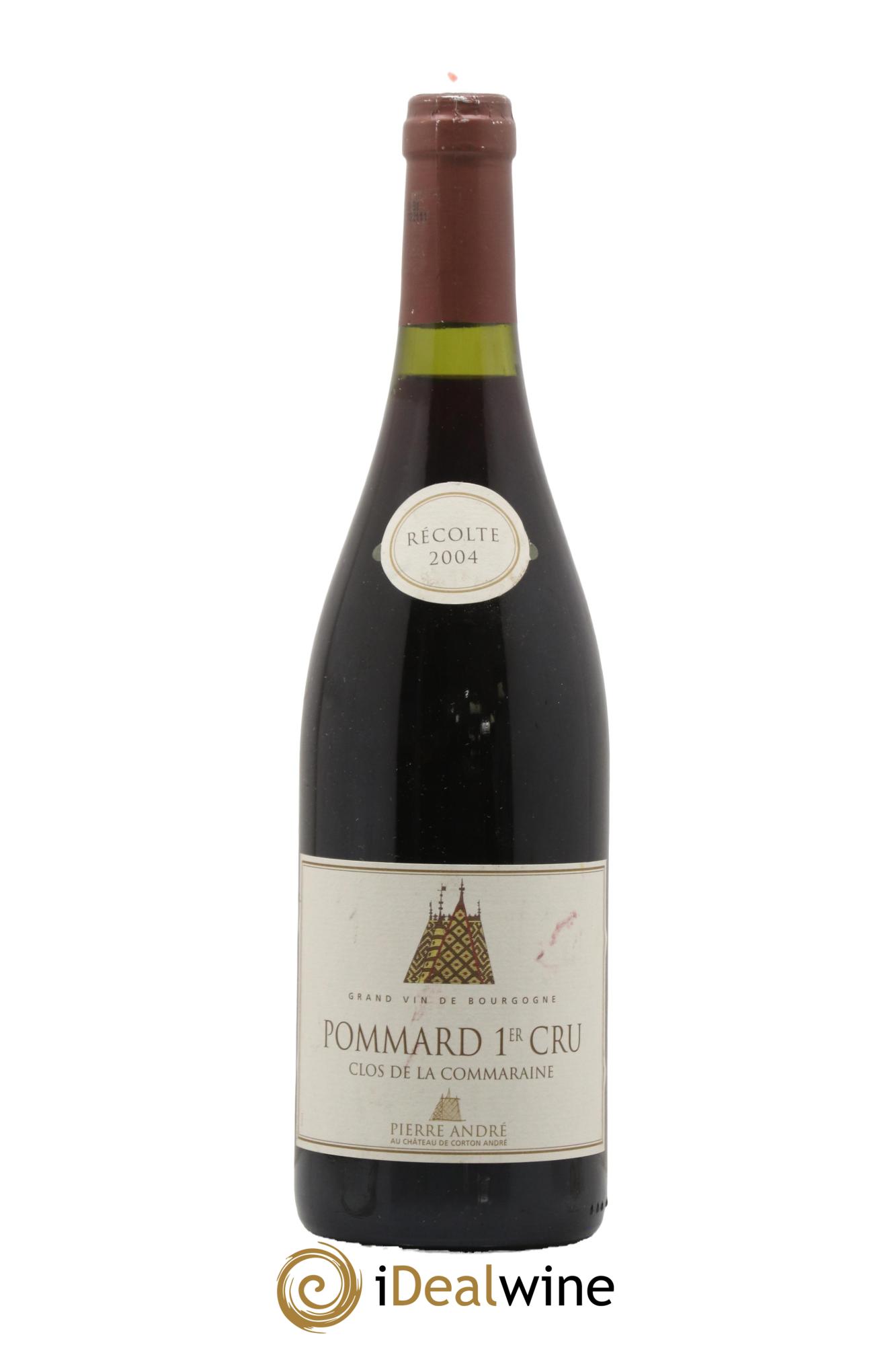 Pommard 1er Cru Clos De La Commaraine Pierre André 2004 - Lot de 1 bouteille - 0