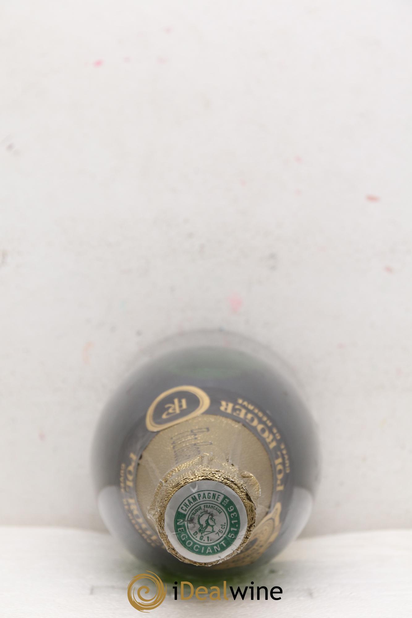 Extra Cuvée de Réserve Pol Roger 1983 - Lot de 1 bouteille - 1