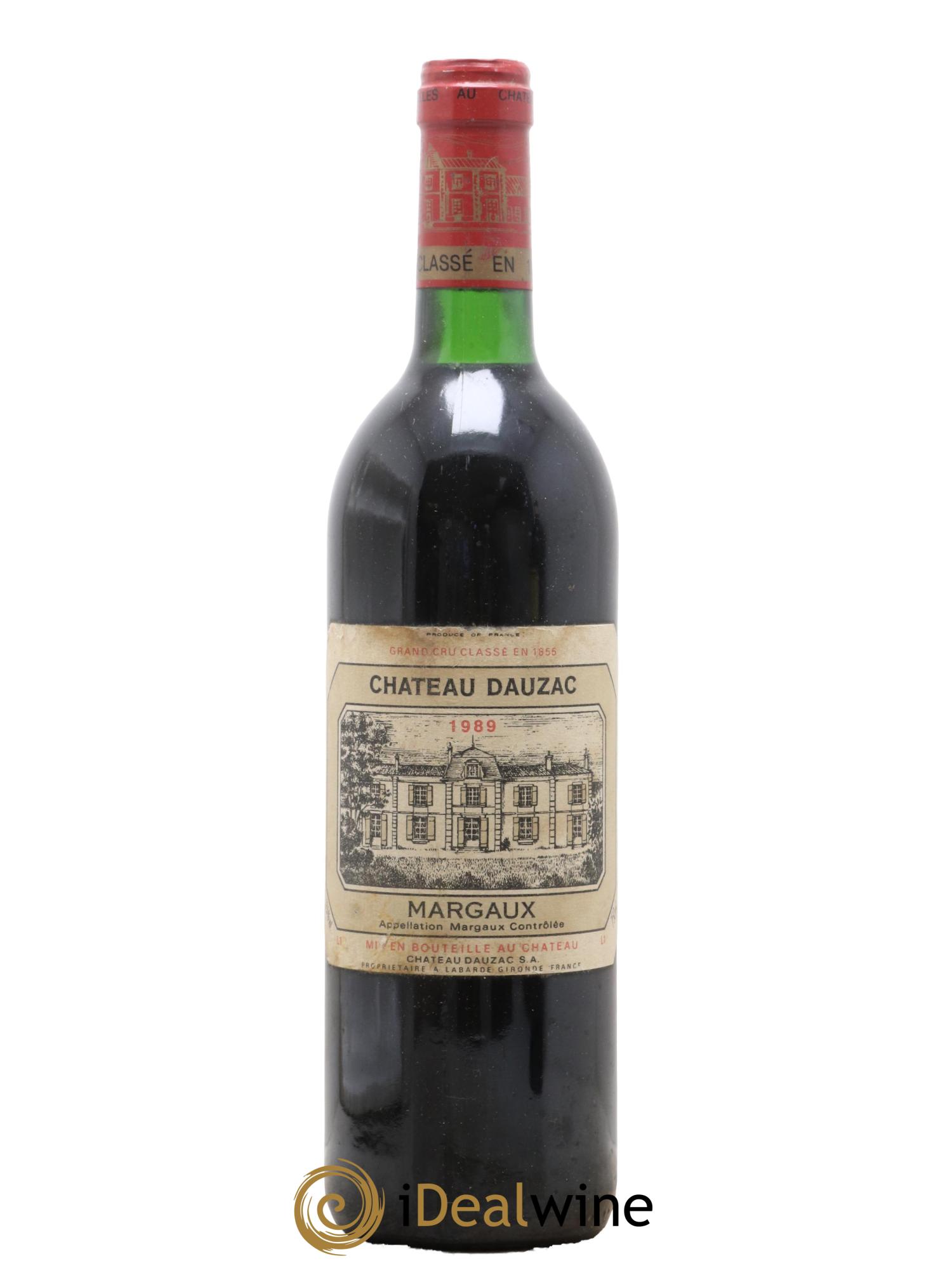 Château Dauzac 5ème Grand Cru Classé 1989 - Lot de 1 bouteille - 0