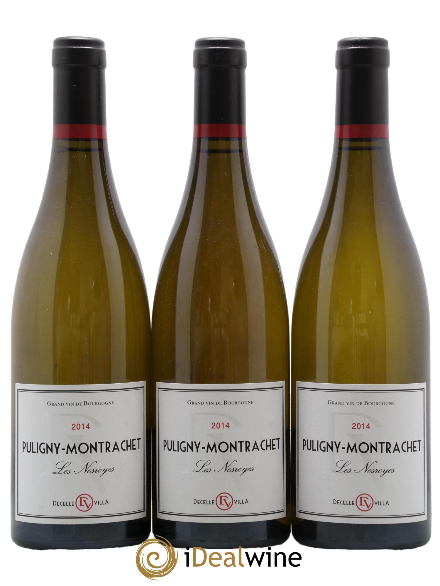 Puligny-Montrachet Les Nosroyes Domaine Decelle Villa 2014 - Lot de 3 bouteilles - 0