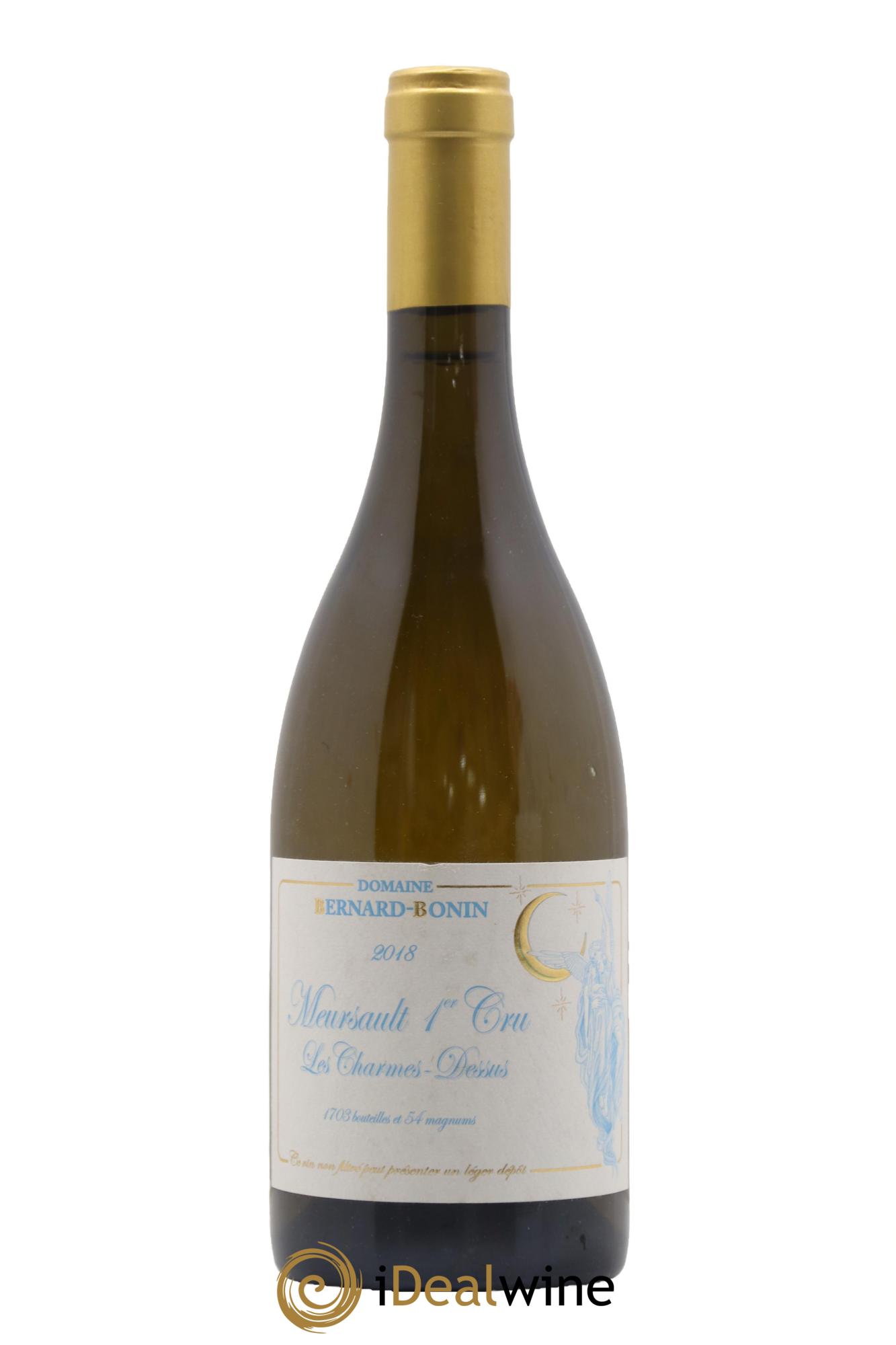 Meursault 1er Cru Les Charmes Dessus Bernard Bonin 2018 - Lot de 1 bouteille - 0