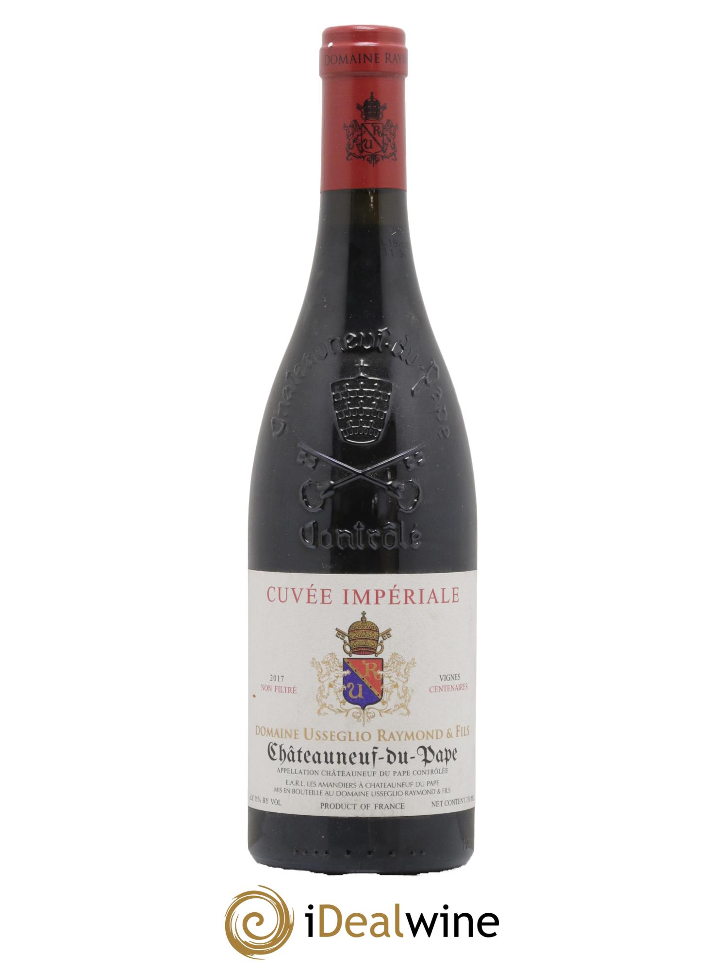 Châteauneuf-du-Pape Cuvée Impériale Raymond Usseglio & Fils (Domaine) 2017 - Lot de 1 bouteille - 0