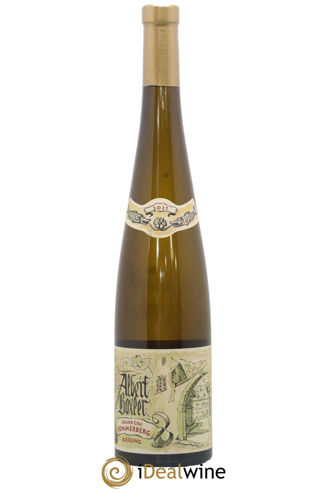 Alsace Riesling Grand Cru Sommerberg Jeunes Vignes Albert Boxler 2021 - Lot de 1 bouteille - 0