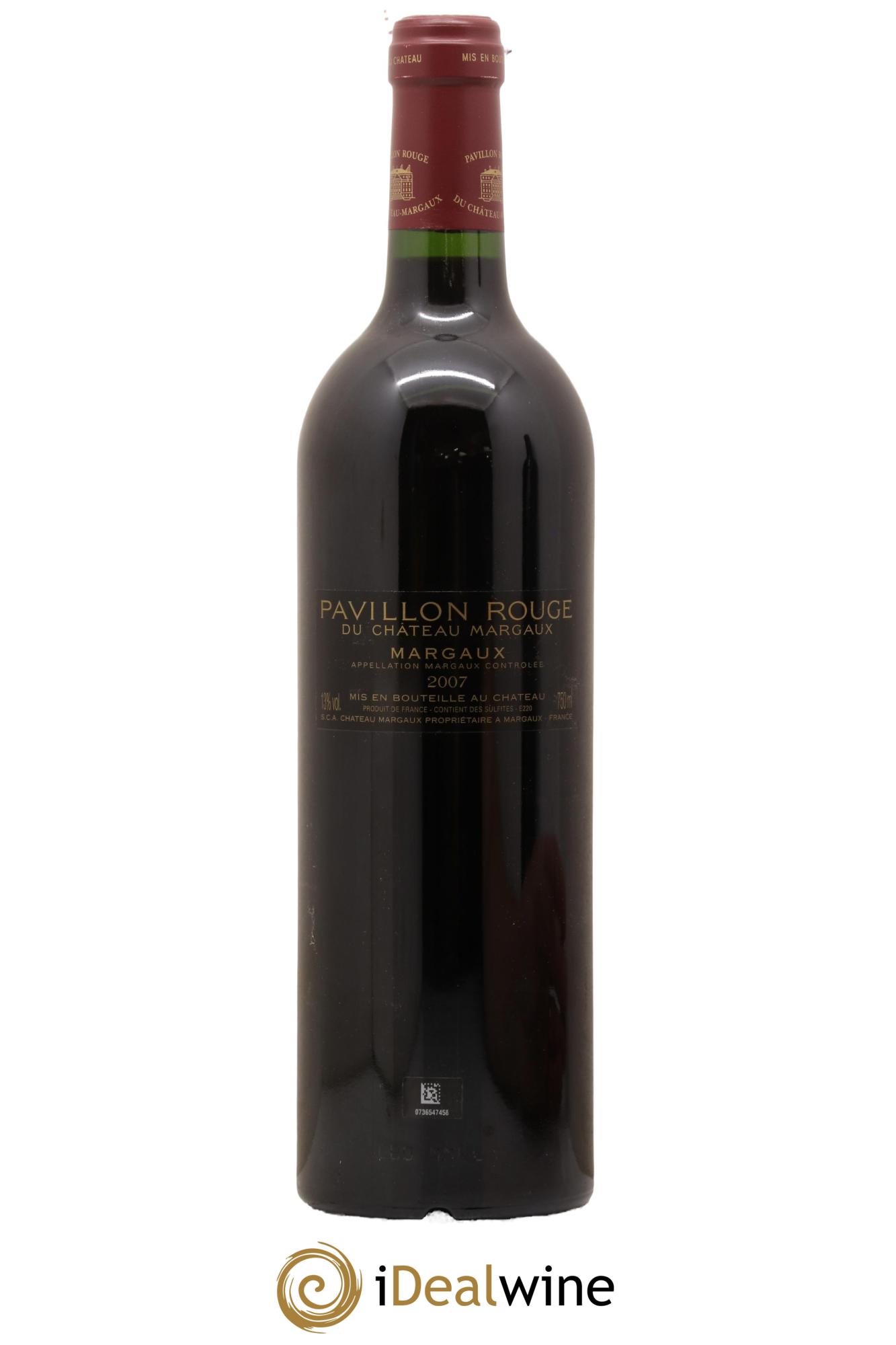 Pavillon Rouge du Château Margaux Second Vin 2007 - Lot de 1 bouteille - 1