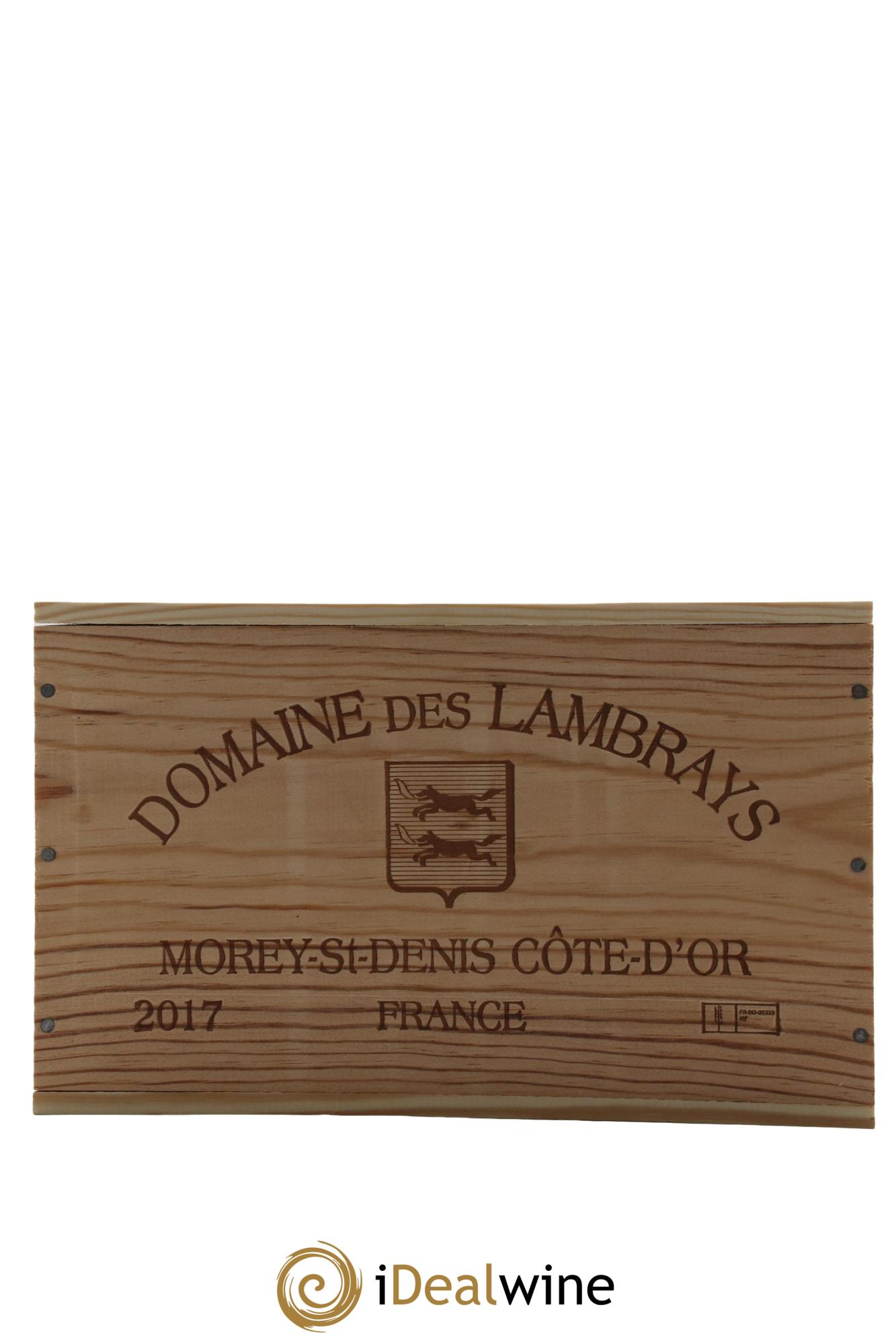 Clos des Lambrays Grand Cru Domaine des Lambrays 2017 - Lot de 6 bouteilles - 1