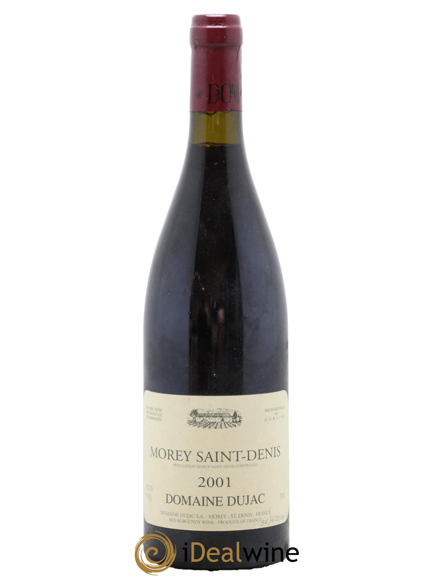 Morey-Saint-Denis Dujac (Domaine) 2001 - Lot de 1 bouteille - 0