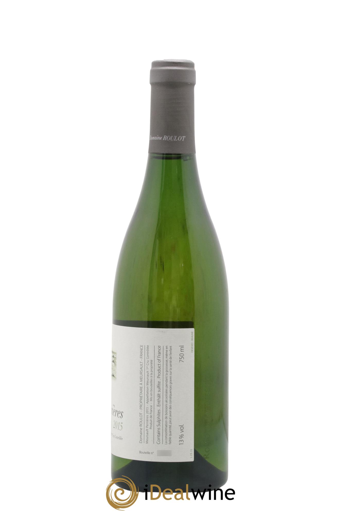 Meursault 1er Cru Perrières Roulot (Domaine) 2015 - Lotto di 1 bottiglia - 1