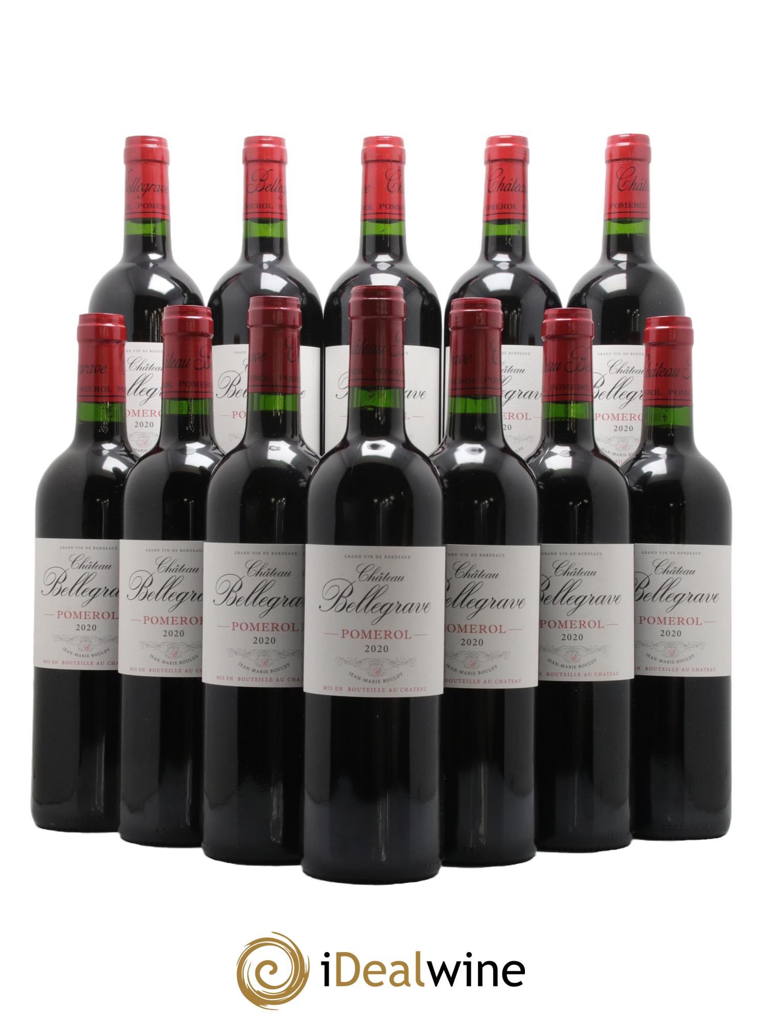 Château Bellegrave 2020 - Lot de 12 bouteilles - 0