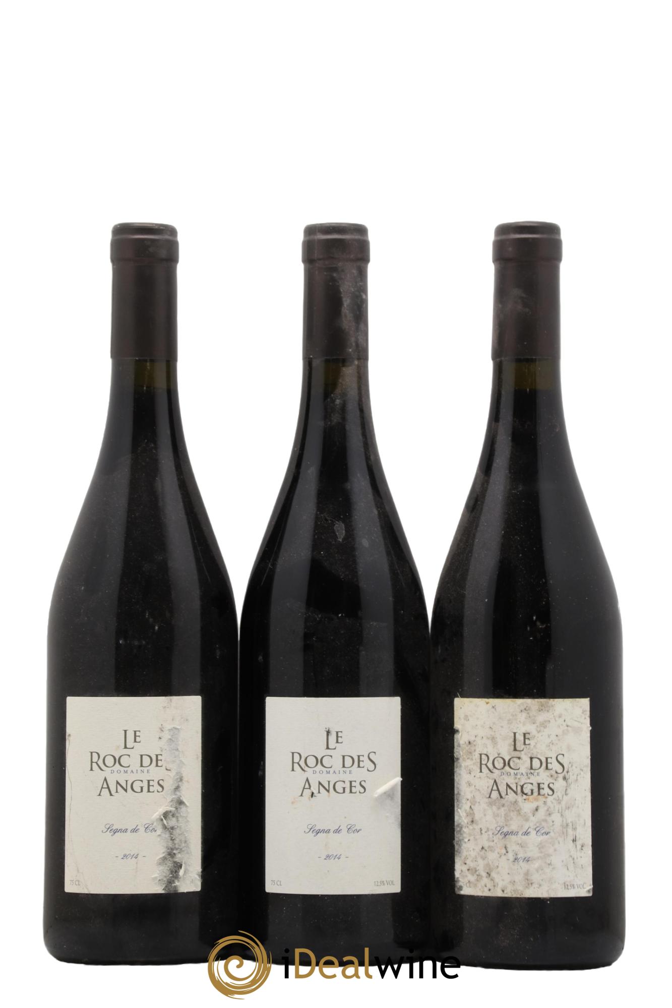 Côtes du Roussillon Roc des Anges Segna de Cor Marjorie et Stéphane Gallet 2014 - Lot of 3 bottles - 0