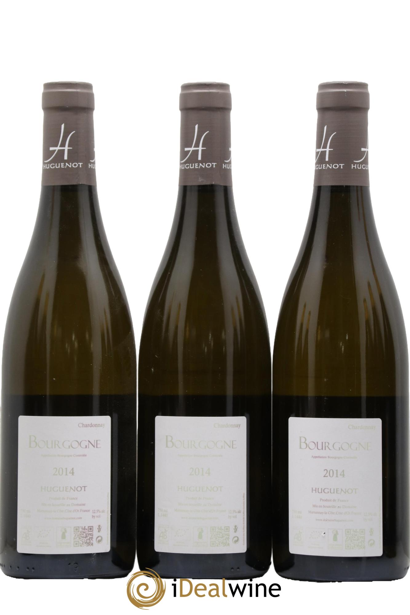 Bourgogne Côte-d'Or Huguenot 2014 - Lot de 3 bouteilles - 1