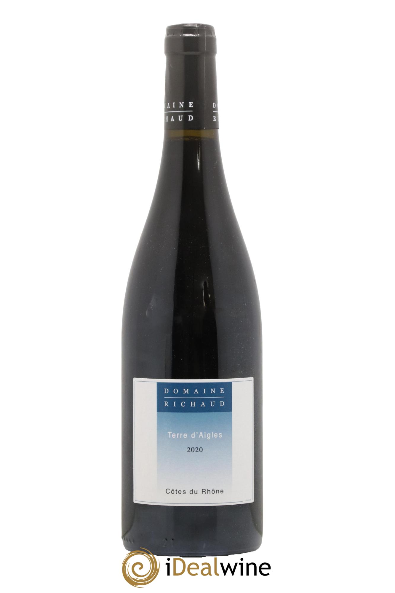 Côtes-du-Rhône Terre d'Aigles Marcel Richaud 2020 - Lot de 1 bouteille - 0