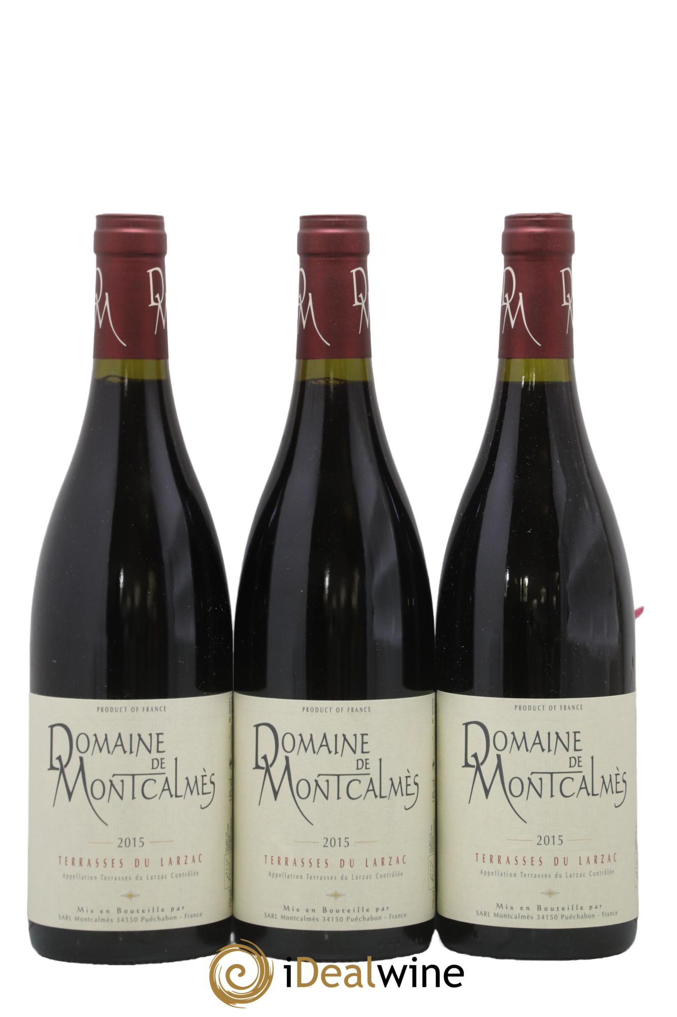 Coteaux du Languedoc Domaine de Montcalmès Frédéric Pourtalié 2015 - Lotto di 3 bottiglie - 0