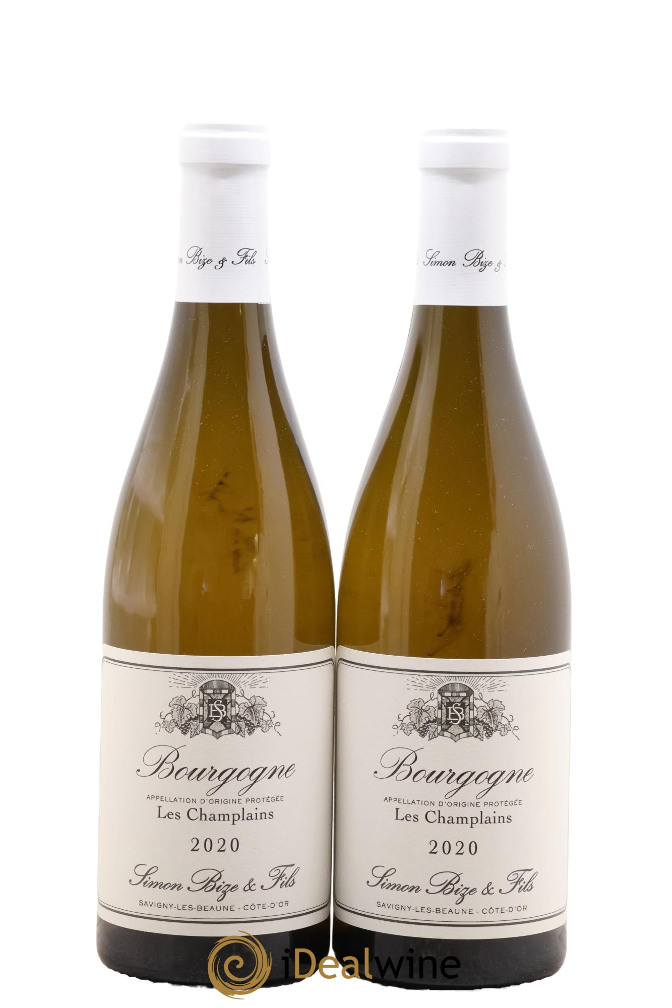 Bourgogne Les Champlains Simon Bize 2020 - Lot de 2 bouteilles - 0