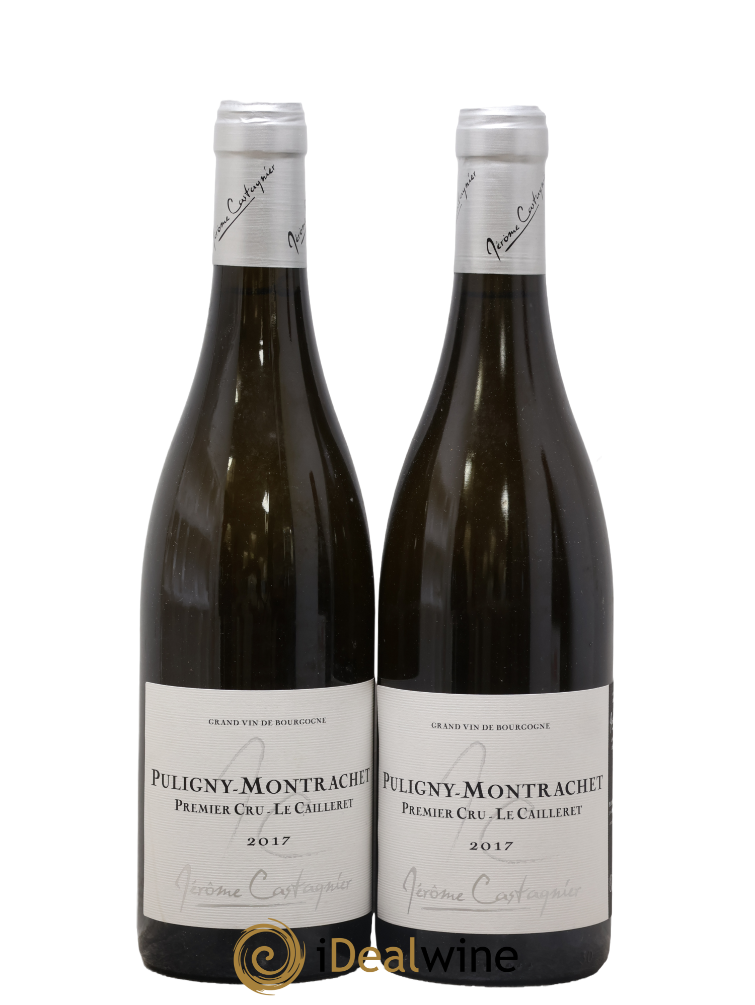 Puligny-Montrachet 1er Cru Le Cailleret Jérome Castagnier 2017 - Lot de 2 bouteilles - 0