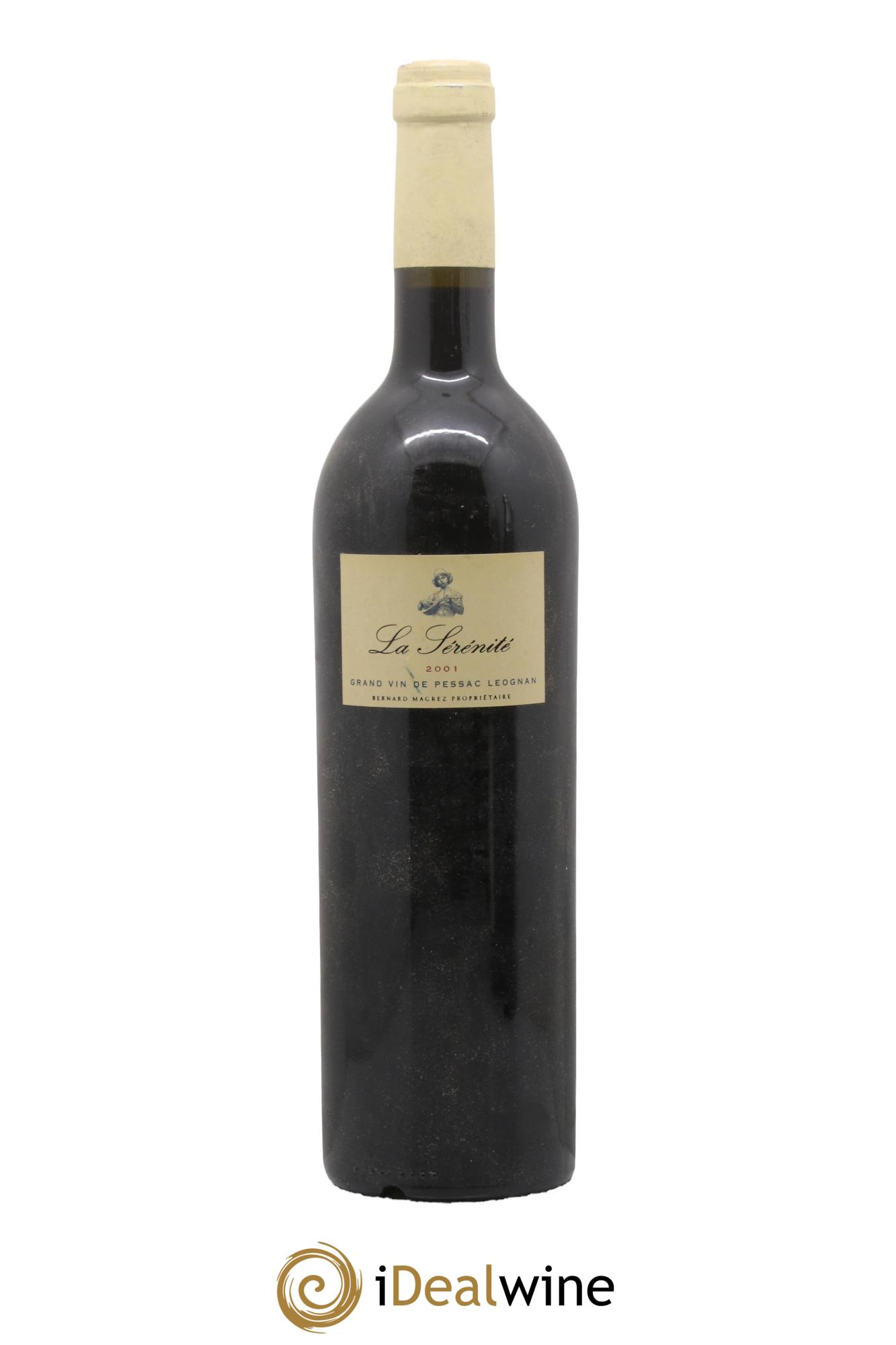 Pessac-Léognan La Serenite 2001 - Posten von 1 Flasche - 0