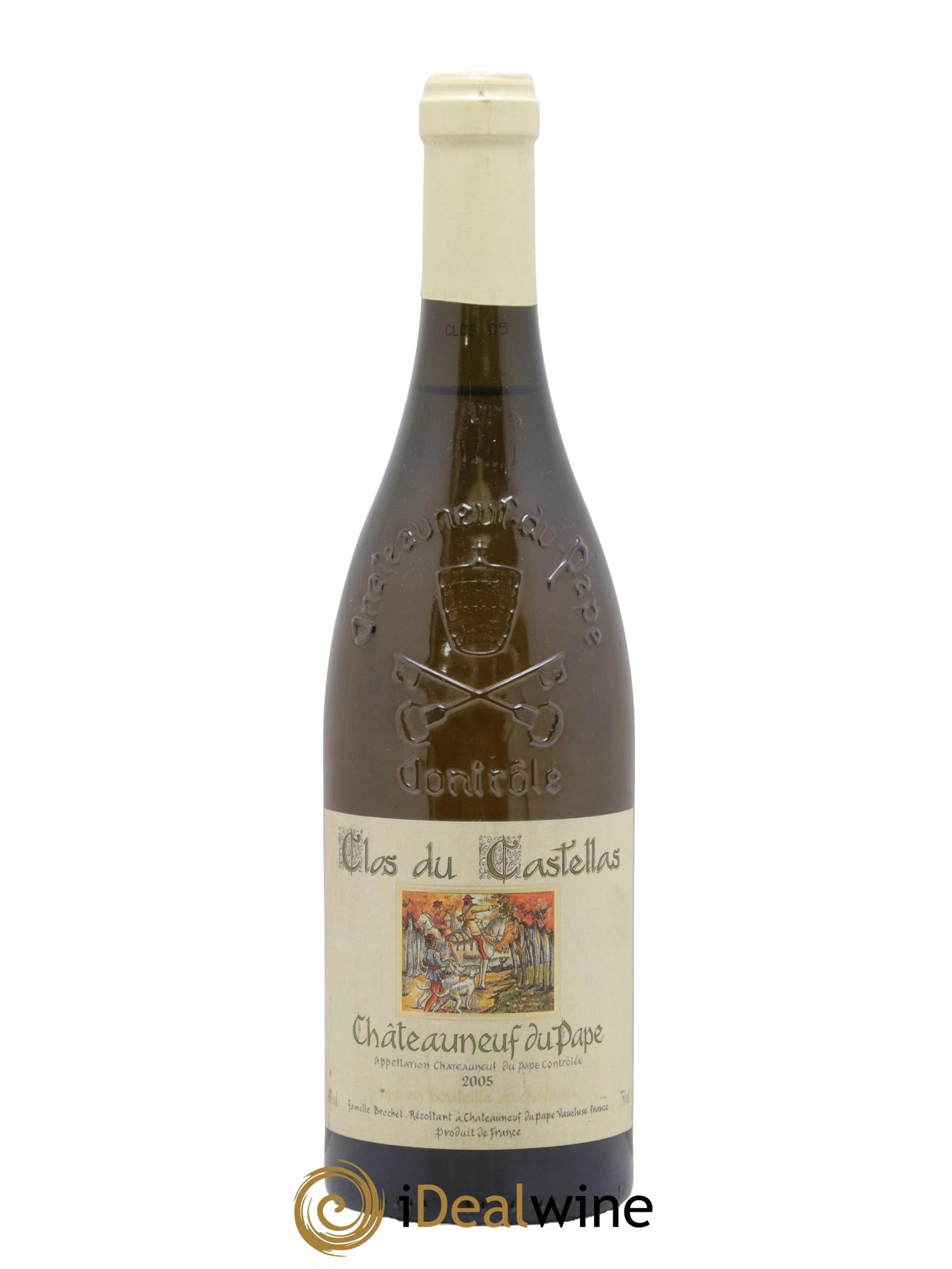 Châteauneuf-du-Pape Clos du Castellas 2005 - Lot of 1 bottle - 0