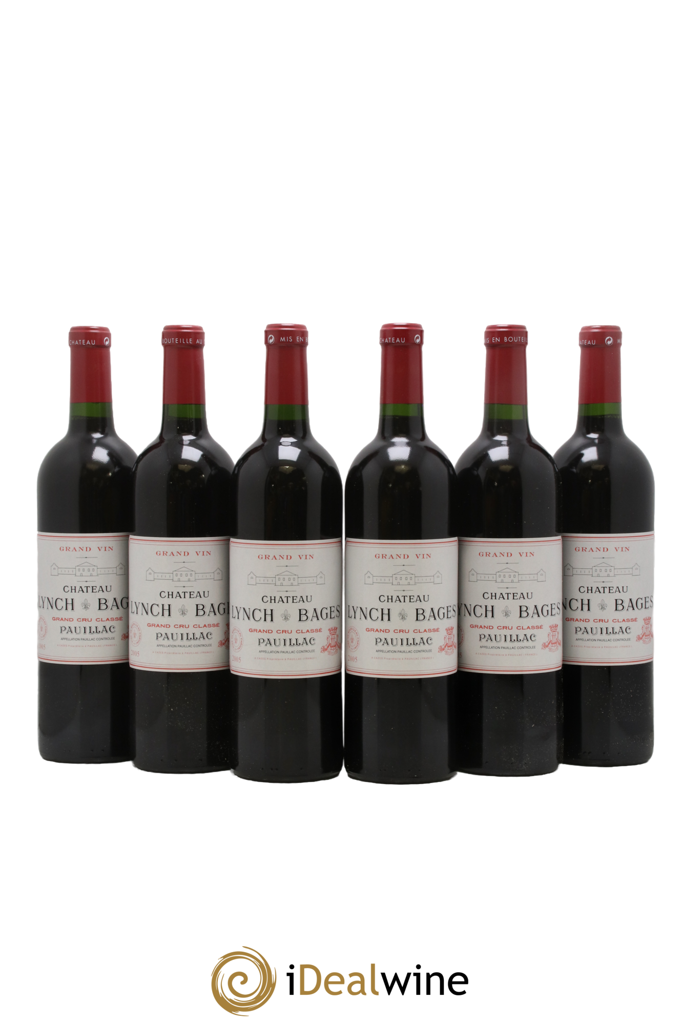 Château Lynch Bages 5ème Grand Cru Classé 2005 - Lotto di 6 bottiglie - 0